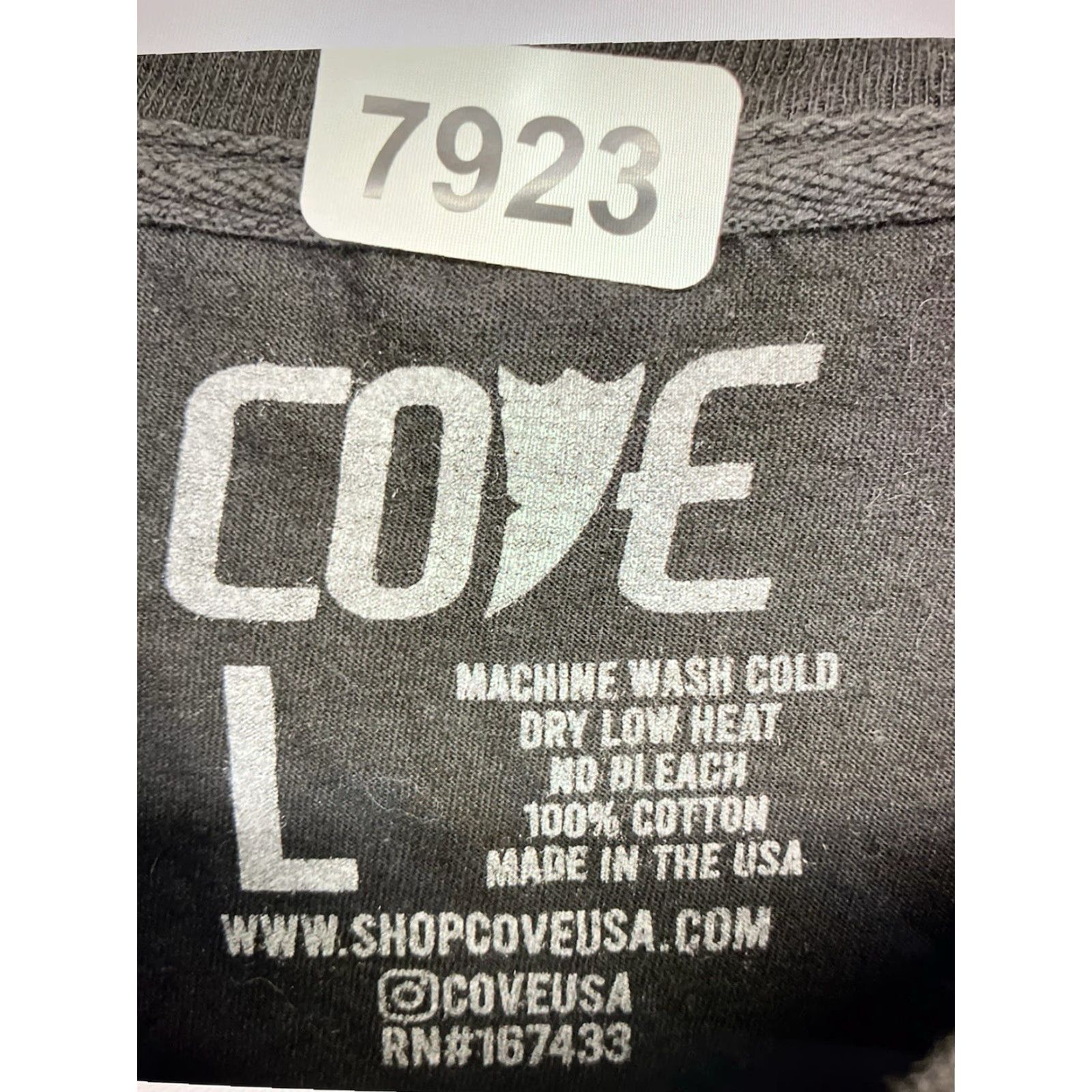 Vintage VINTAGE Cove Men's T-Shirt Large Space Skull Glow in the Dark Sci-Fi UFO Graphic Tee All Seasons Size US L / EU 52-54 / 3 - 3 Thumbnail