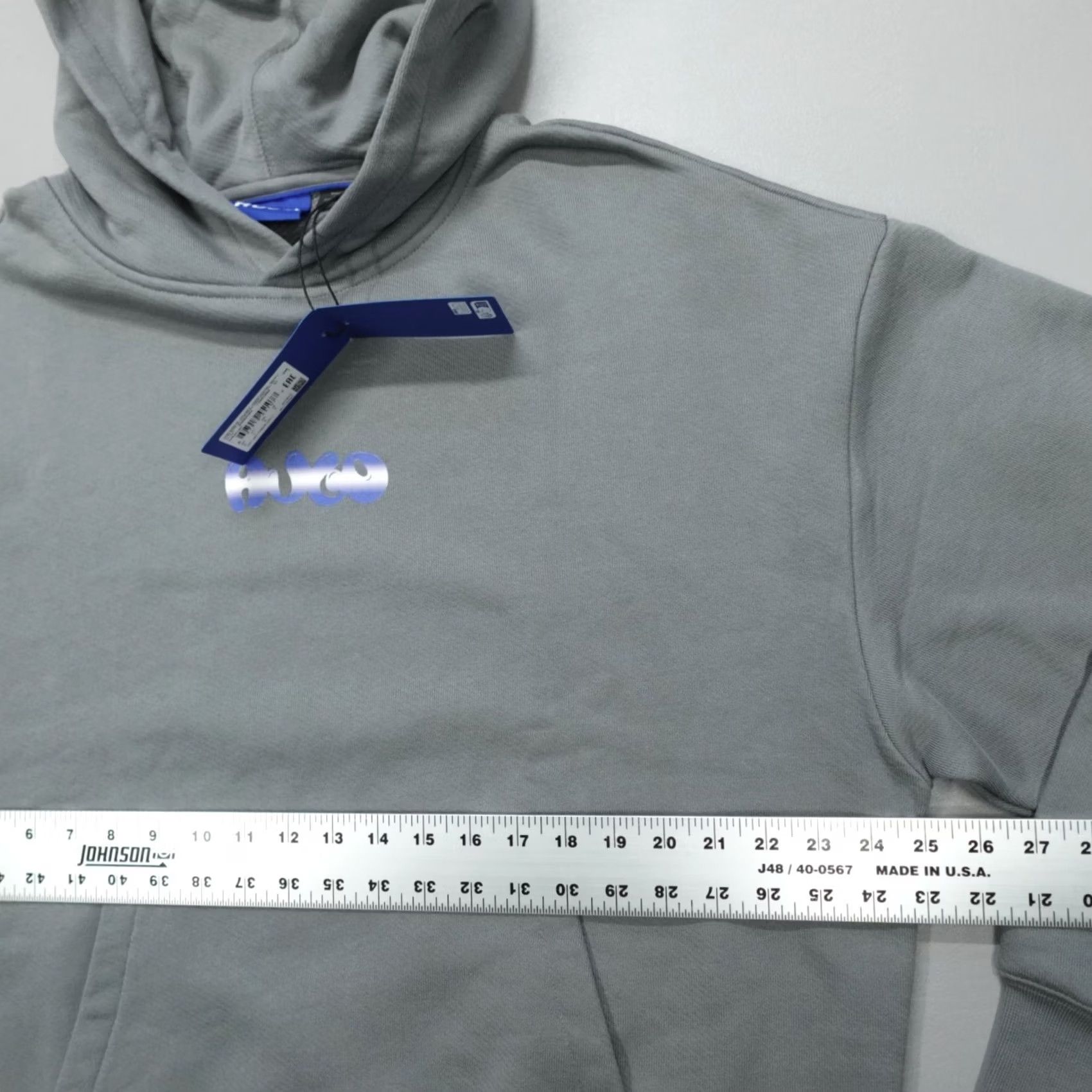 Hugo Boss Hugo Boss Niftyhood Hoodie Men's Size L Grey Pullover Cotton French Terry Logo Size US L / EU 52-54 / 3 - 6 Thumbnail