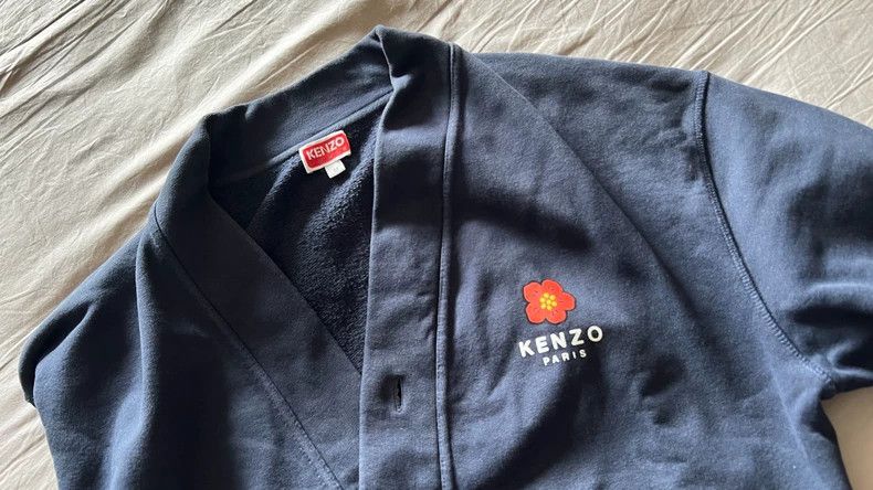 Kenzo KENZO Dark blue retro hoodie coat Size M / US 6-8 / IT 42-44 - 5 Thumbnail