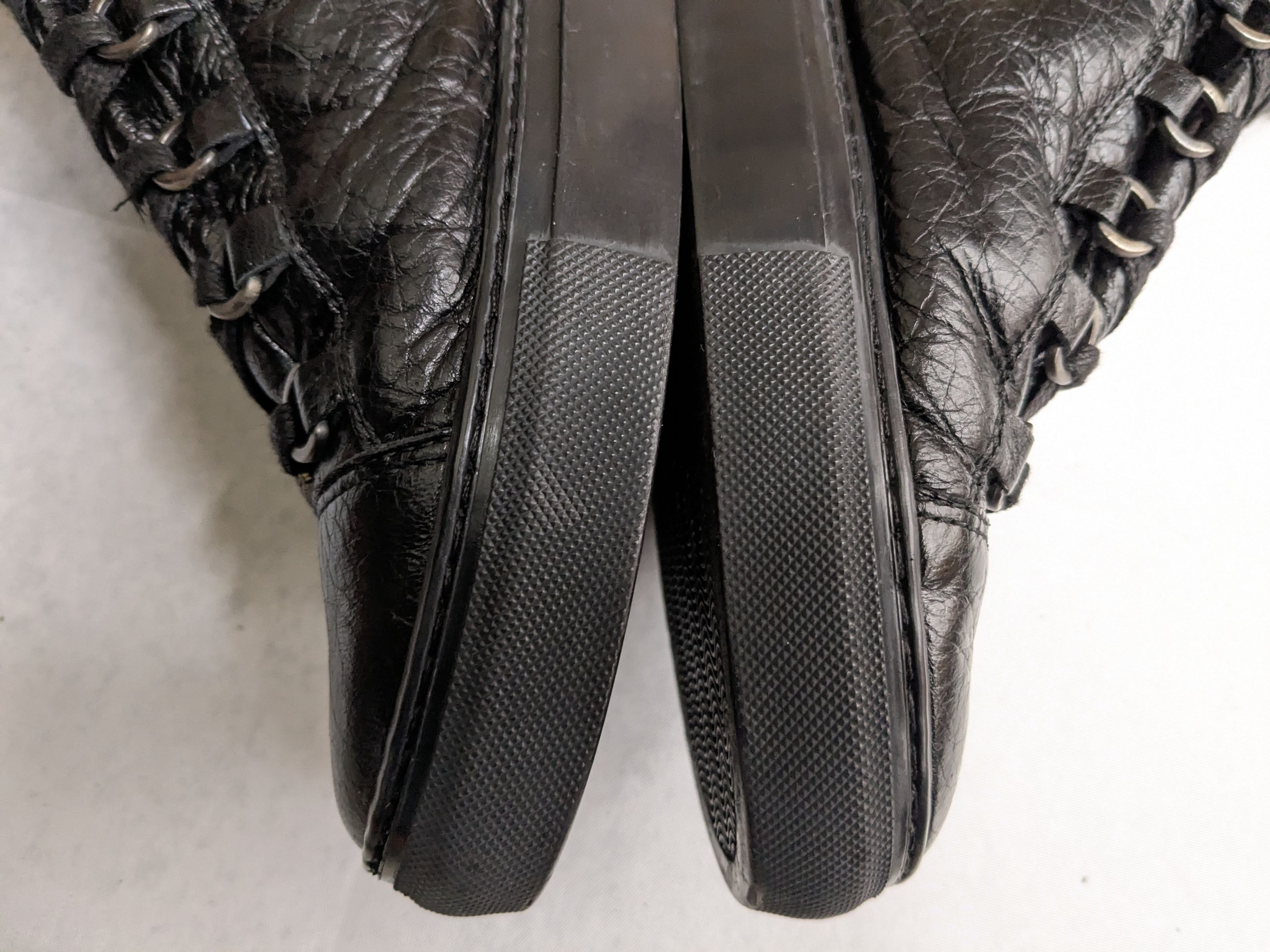 Balenciaga Balenciaga Arena Sneakers Black 10 Leather High Tops Size US 10 / EU 43 - 8 Thumbnail