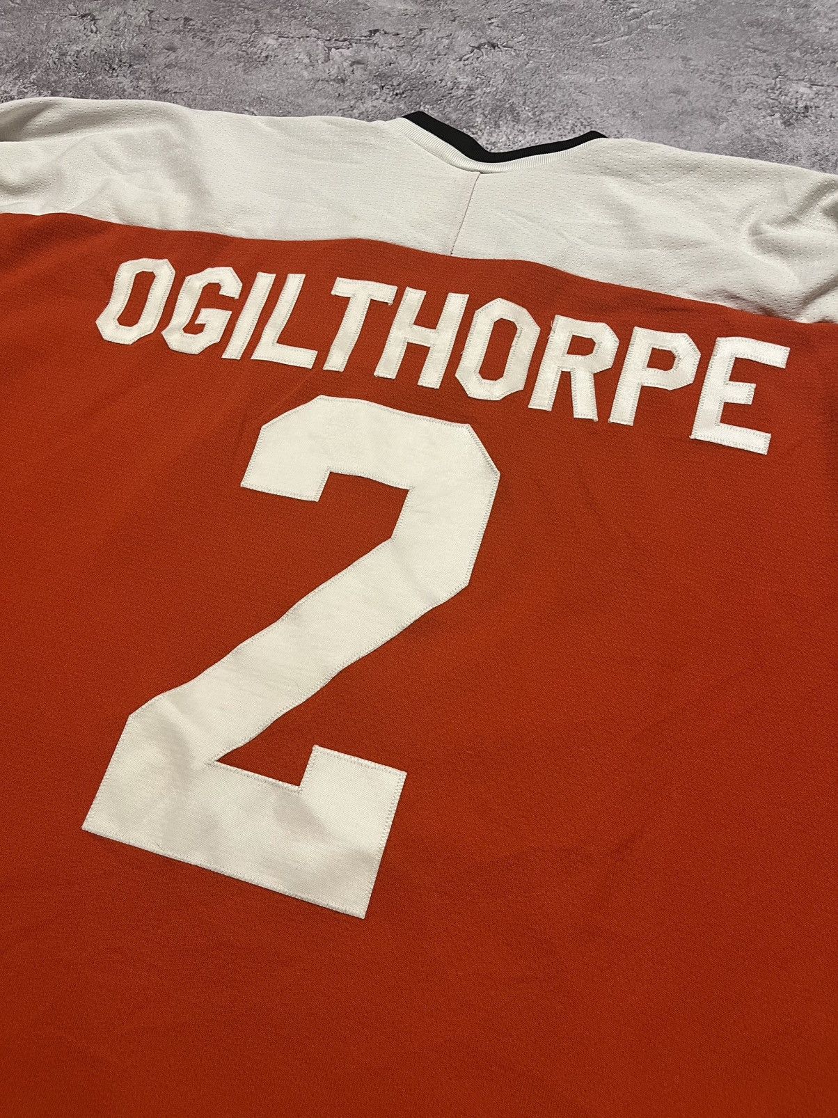 NHL Vintage RARE 2 Oligthorpe Syracuse Bulldogs jersey Size US XXL / EU 58 / 5 - 4 Thumbnail