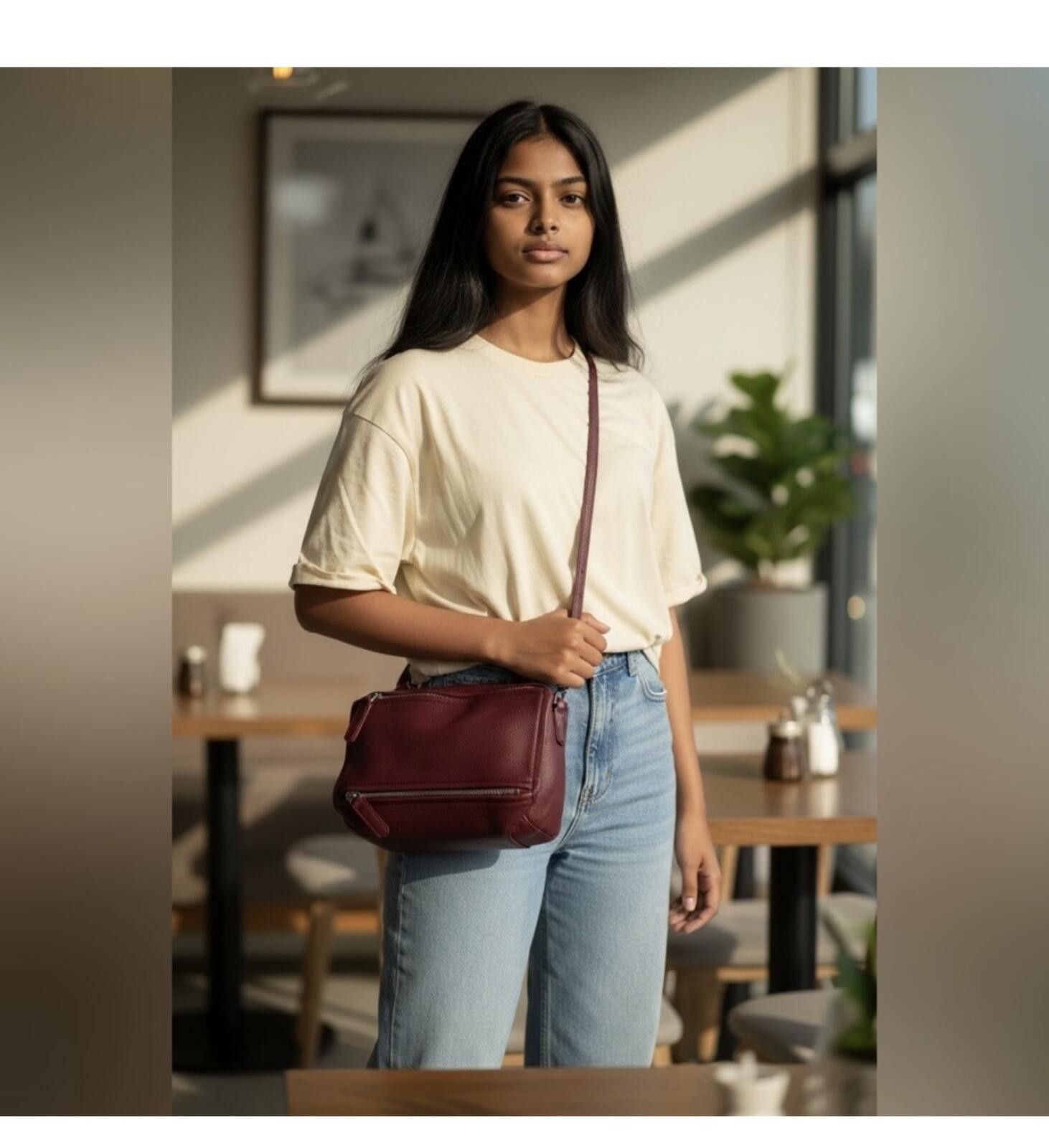Other Boutique leather crossbody bag Size ONE SIZE - 2 Thumbnail
