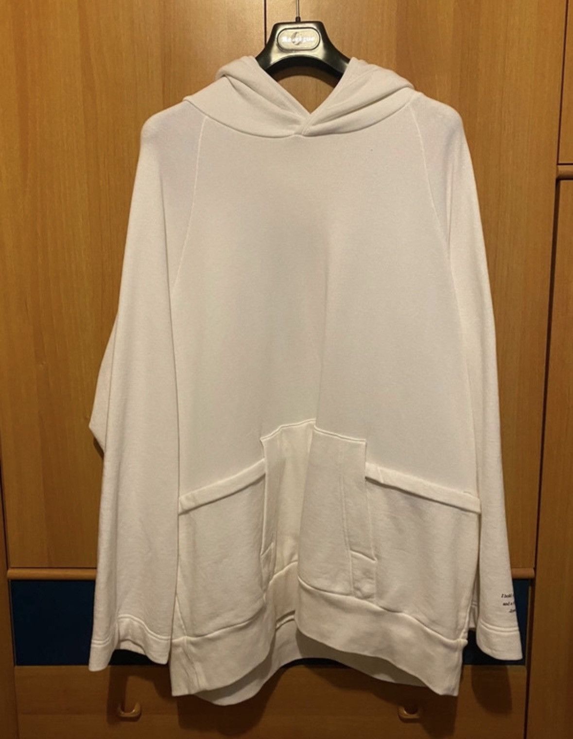 image of Jun Takahashi x Undercover “I Hold A Beast” Hoodie in White, Men's (Size Medium)