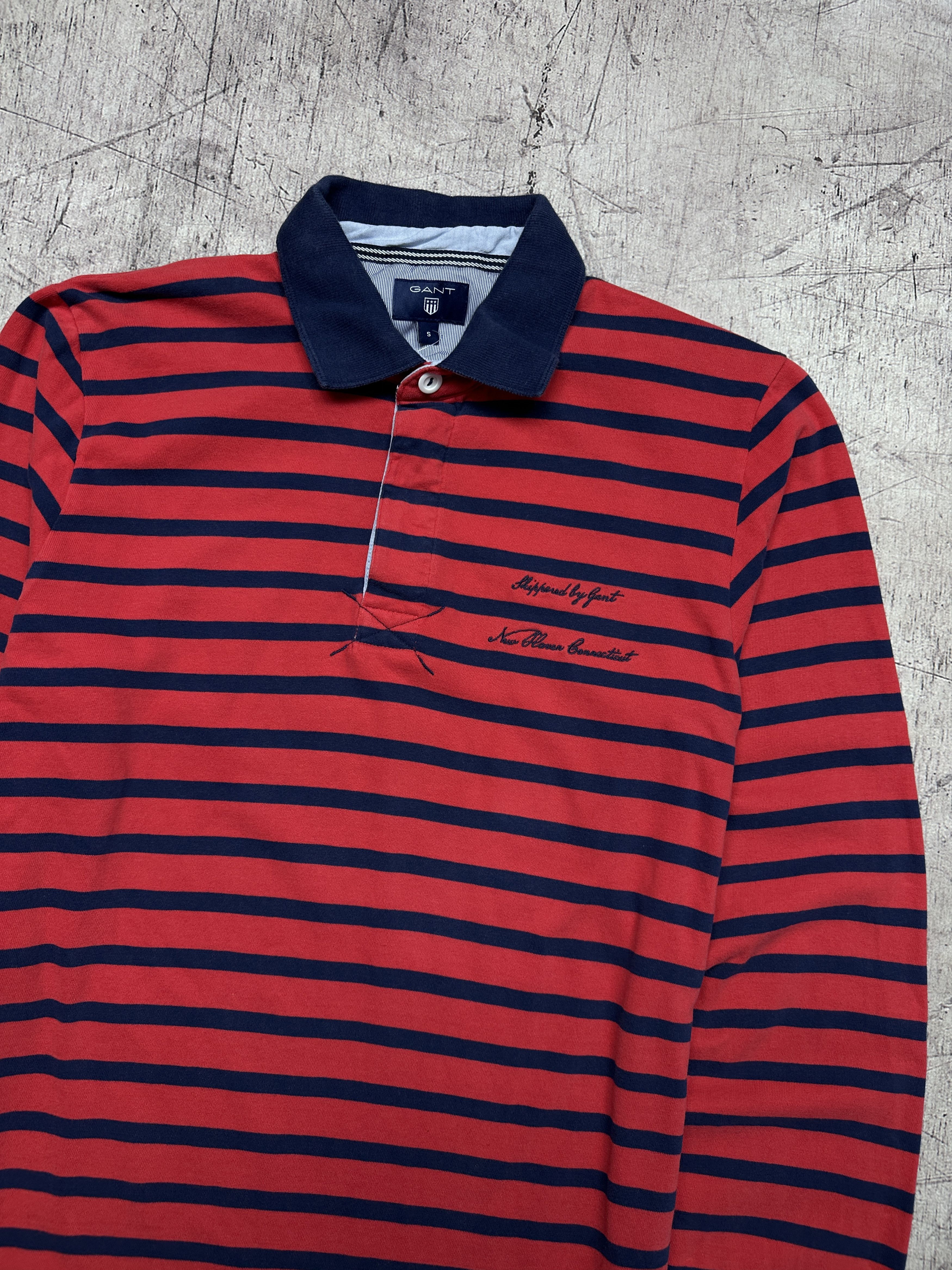 Gant Gant Vintage Mens Rugby Long Sleeve Polo Shirt Size US S / EU 44-46 / 1 - 2 Thumbnail