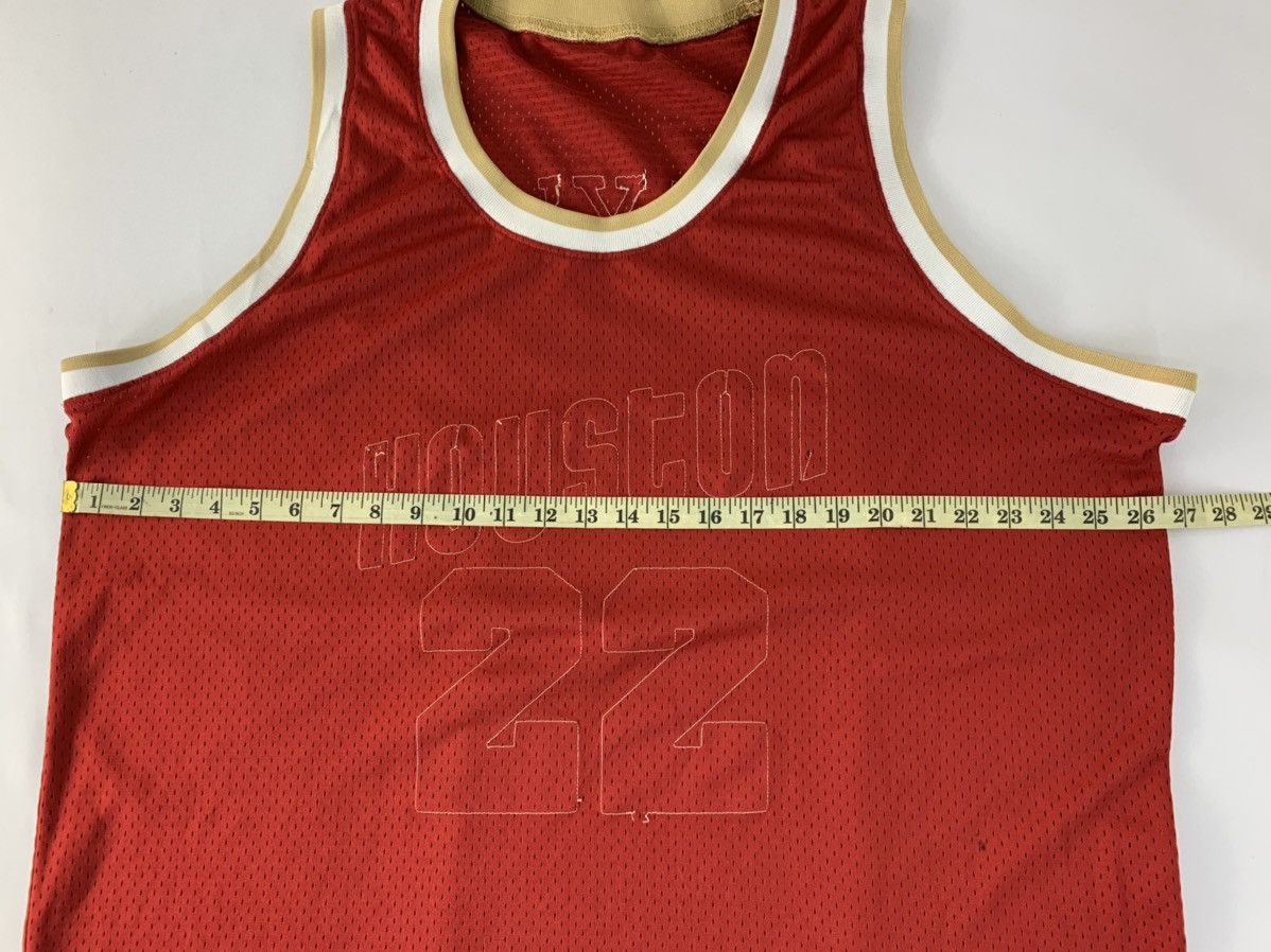 NBA NBA Hardwood Classic Mitchell Ness Houston No #22 Tank Top Size US XL / EU 56 / 4 - 6 Thumbnail