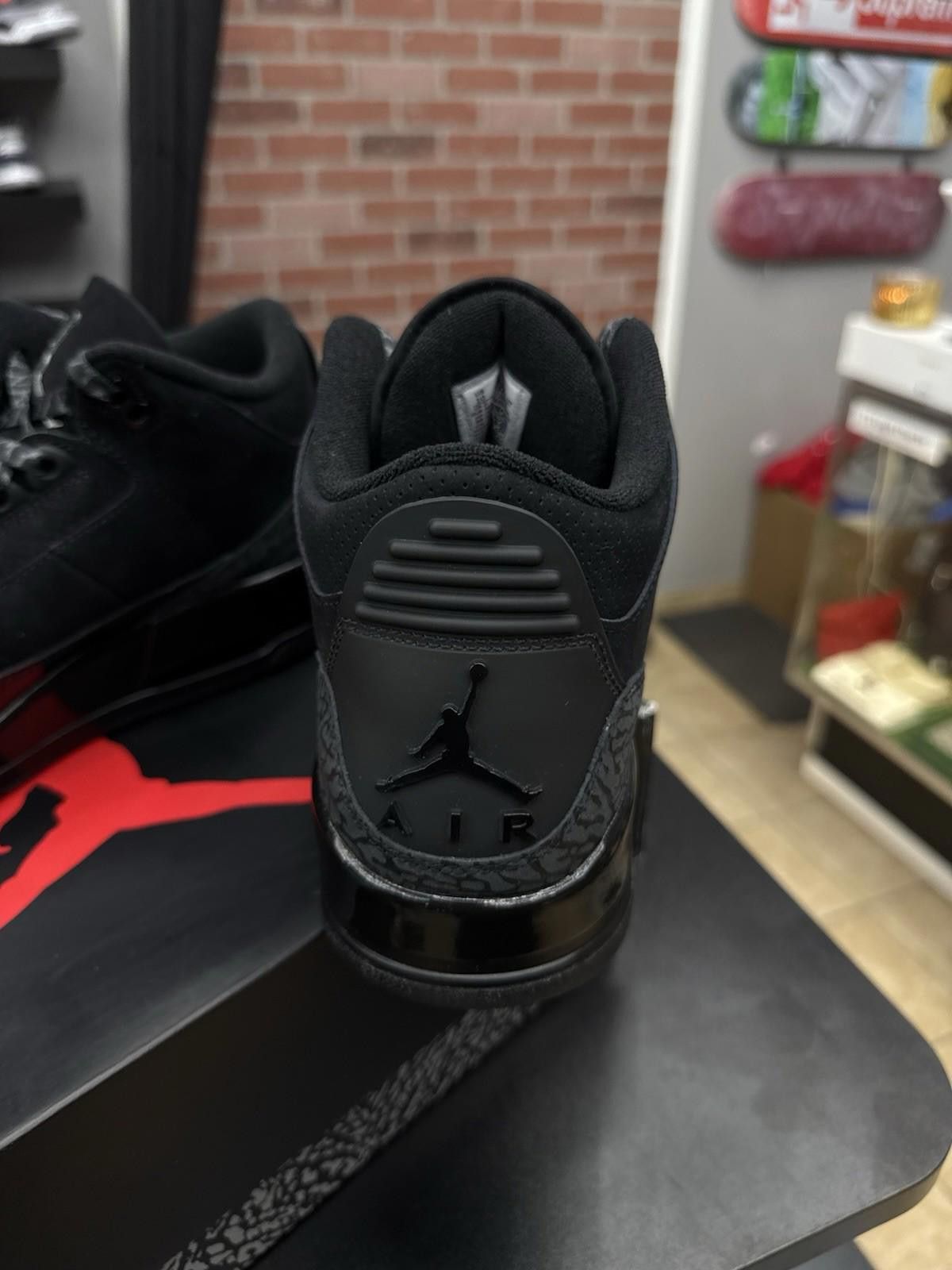Jordan Brand Nike Air Jordan 3 Retro “Black Cat” CT8532-001 Size 10 New Size US 10 / EU 43 - 6 Thumbnail