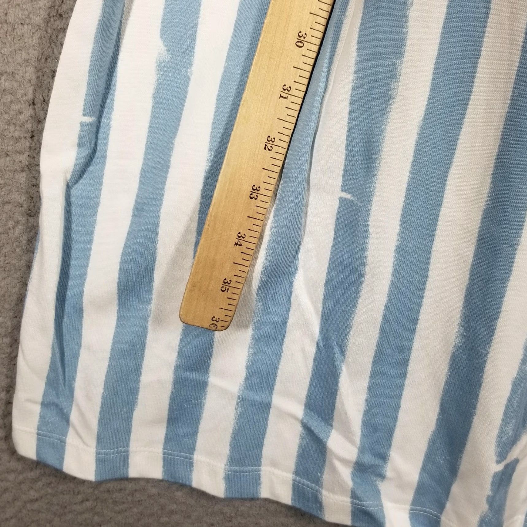 Nike Nike Dress Womens XS Blue White Striped Tank Bodycon Midi DM7995-436 Size XS / US 0-2 / IT 36-38 - 4 Thumbnail
