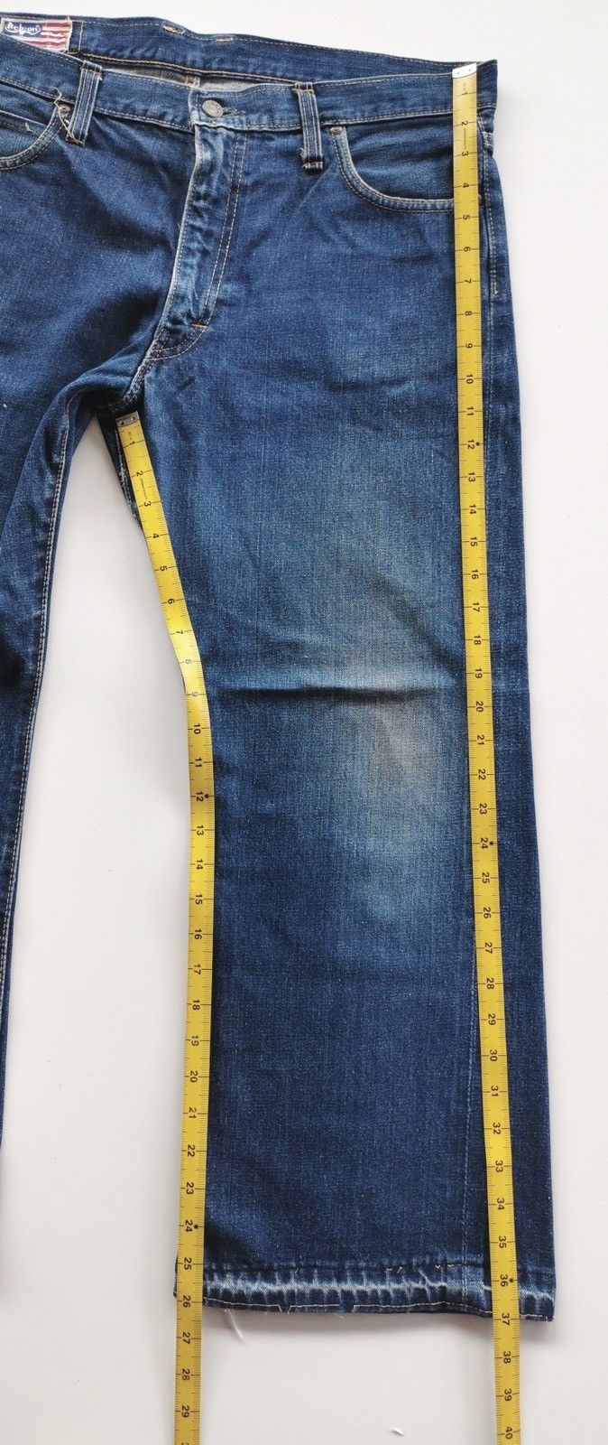 Vintage Vintage Bobson Selvedge Flare Jeans Size US 36 / EU 52 - 14 Thumbnail