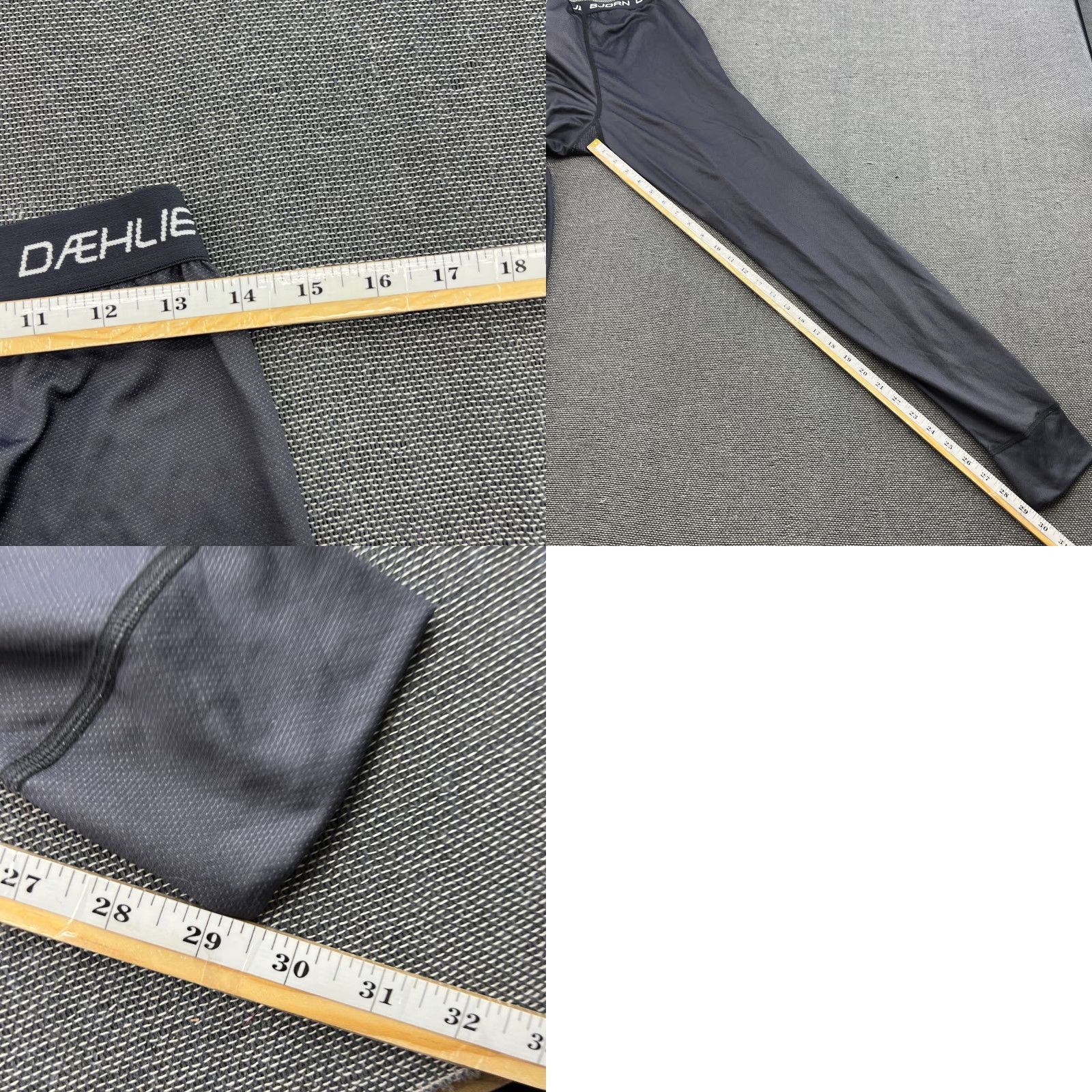 Helly Hansen Helly Hansen Bjorn Daehlie Base Layer Pants Outdoor Ski Winter Thermal Gray L Mens Track Pants Athletic Quick Dry Stretch Regular Polyester Blend Size US 33 - 8 Thumbnail