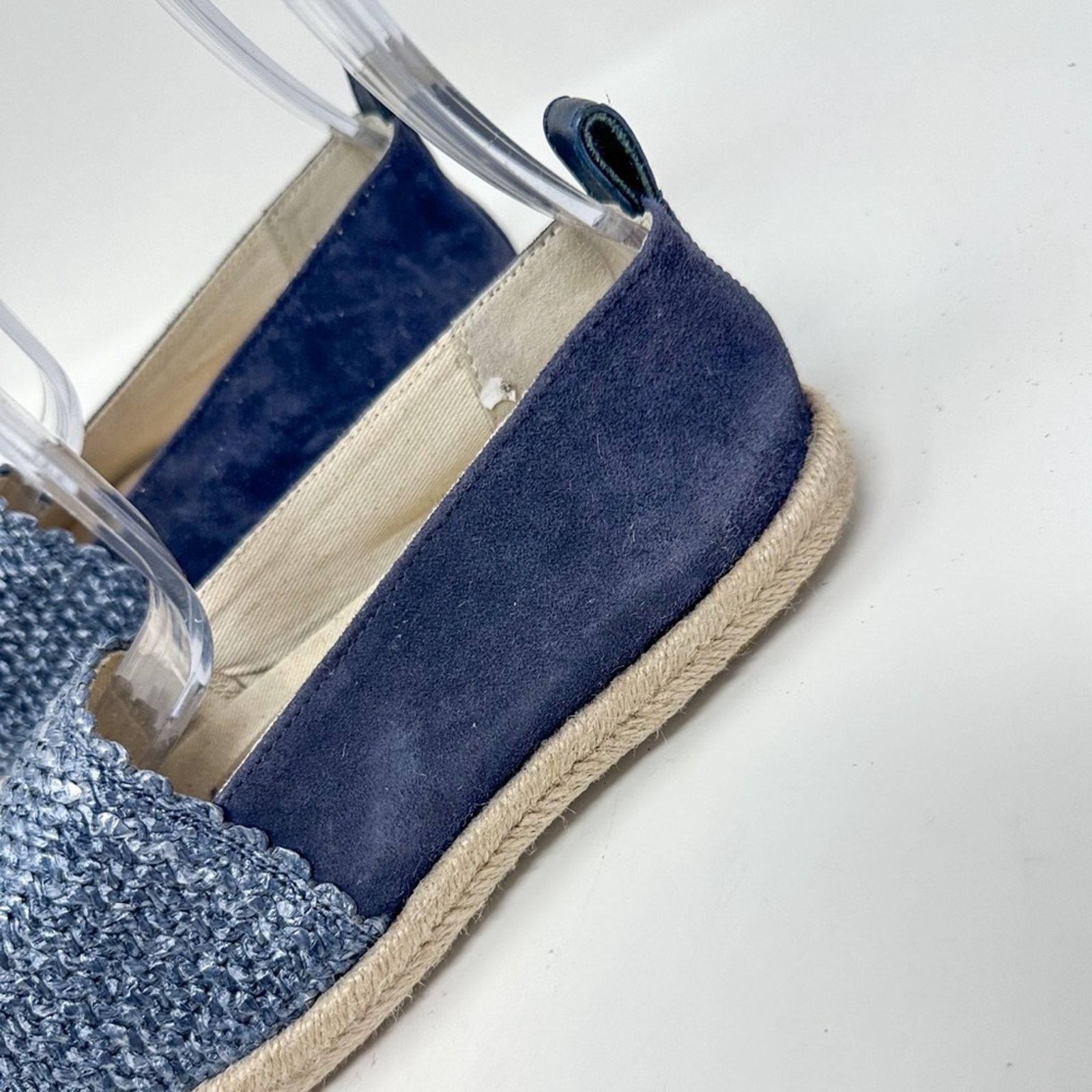 Geox Geox Modesty Blue Suede Espadrille Flats, NEW, Size 5 Size US 5 / IT 35 - 4 Thumbnail