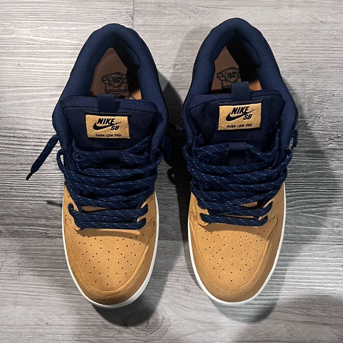 Nike Nike SB Dunk Low ‘Navy Desert Ochre’ Size US 10 / EU 43 - 5 Thumbnail