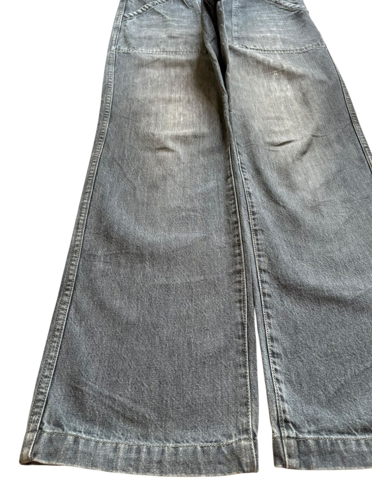 Gap Vintage GAP Army Black Wash Loose Baggy Jeans Size US 33 - 6 Thumbnail