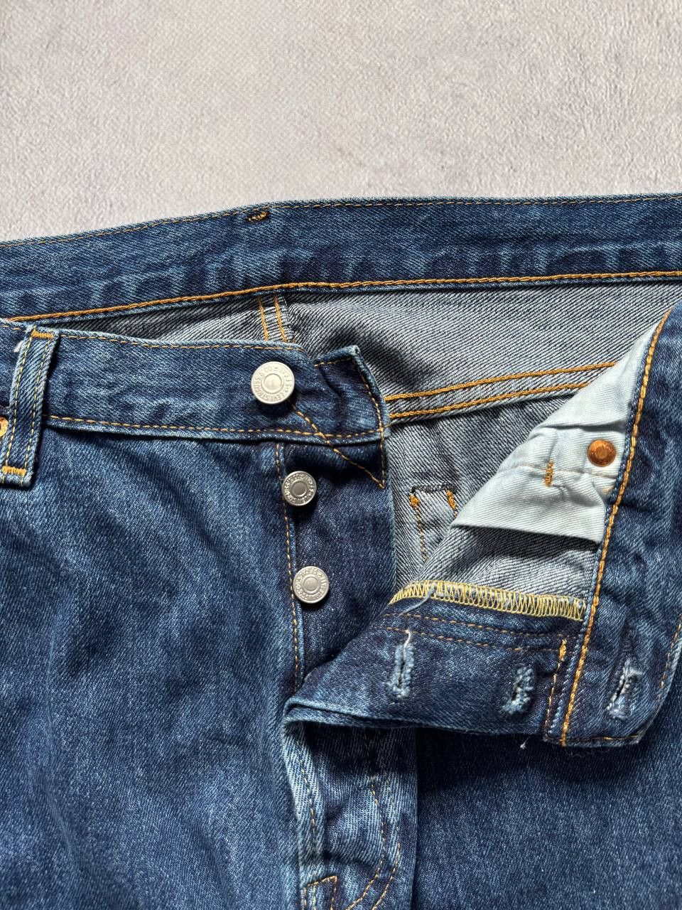 Levi's Levi's 501 Blue Denim Jeans size 36x32 Size US 36 / EU 52 - 6 Thumbnail