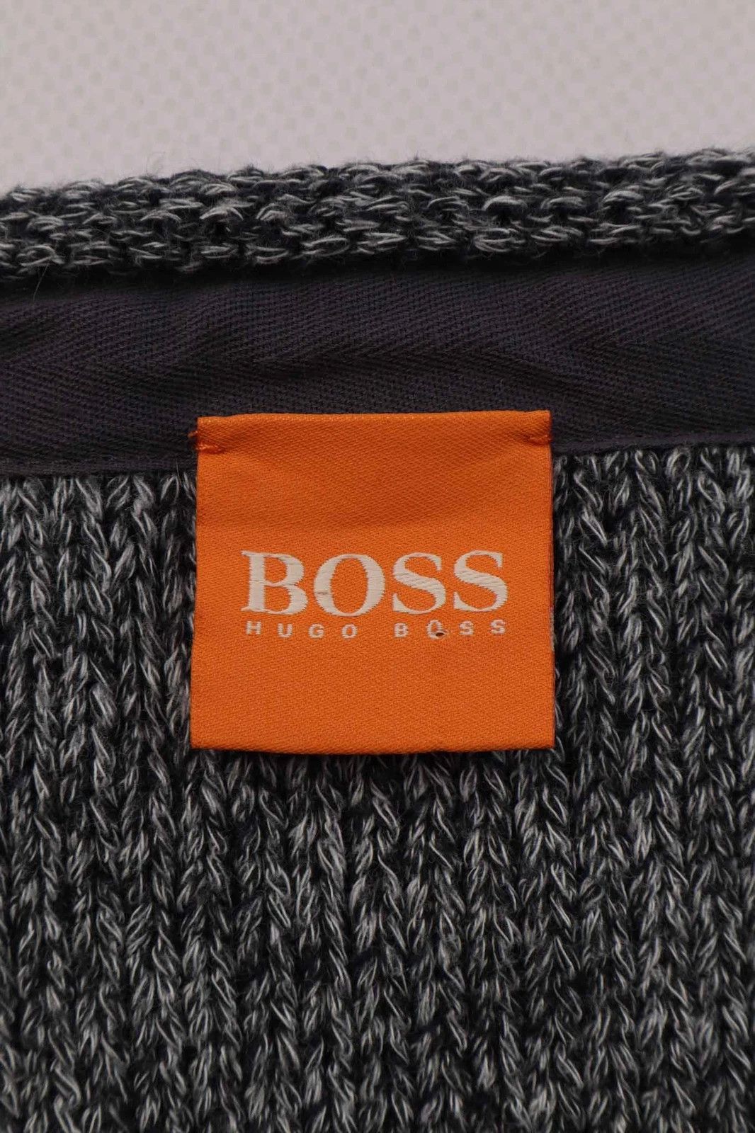 Hugo Boss Hugo Boss Orange Men's Melange Knit Sweater Pullover Size US L / EU 52-54 / 3 - 2 Thumbnail