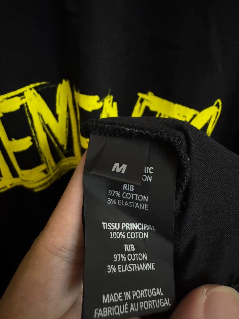Vetements Vetements Sketch Short Sleeve Size US M / EU 48-50 / 2 - 5 Thumbnail
