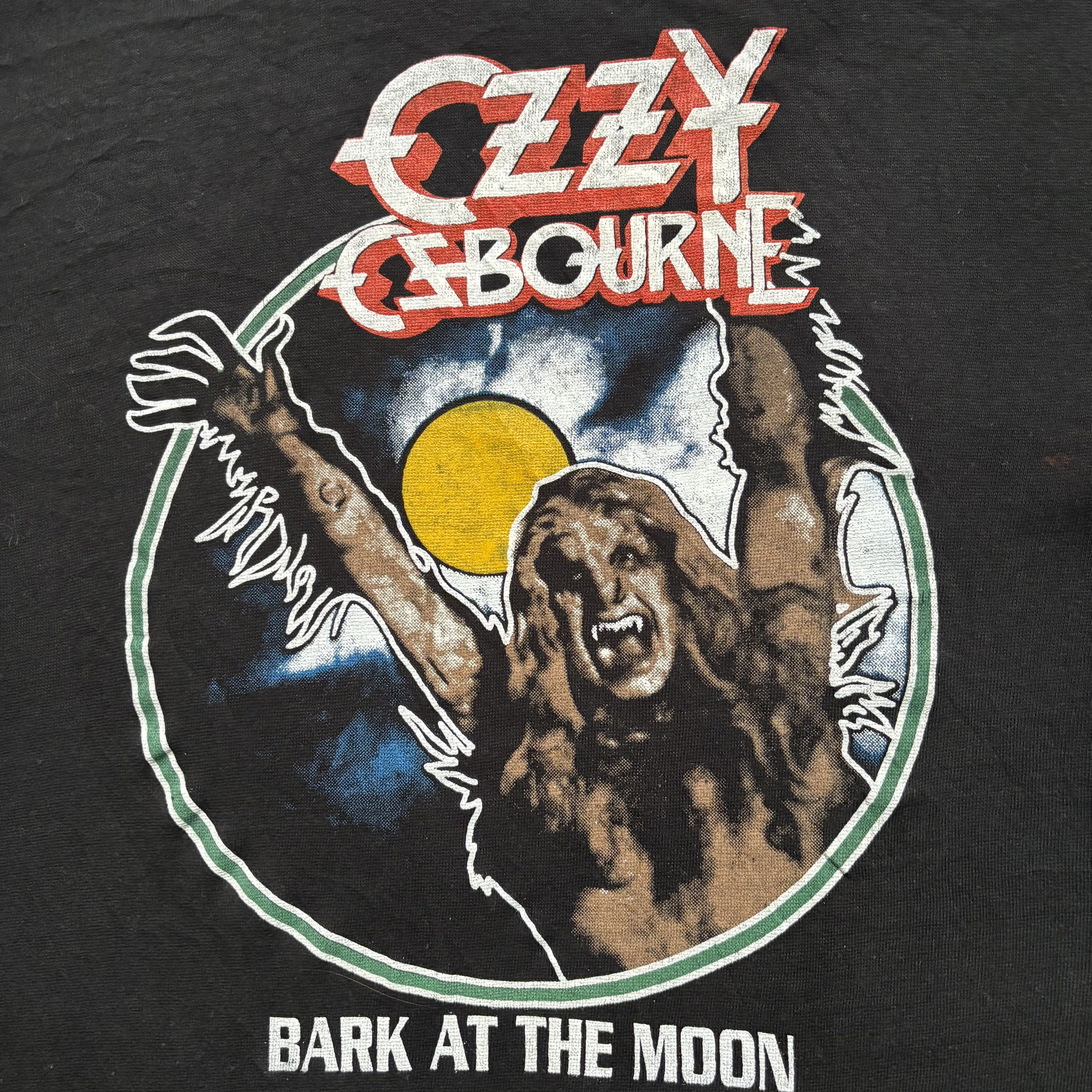 Other 1983 Ozzy Osbourne Bark At The Moon Single Stitch T-Shirt Size US L / EU 52-54 / 3 - 2 Thumbnail