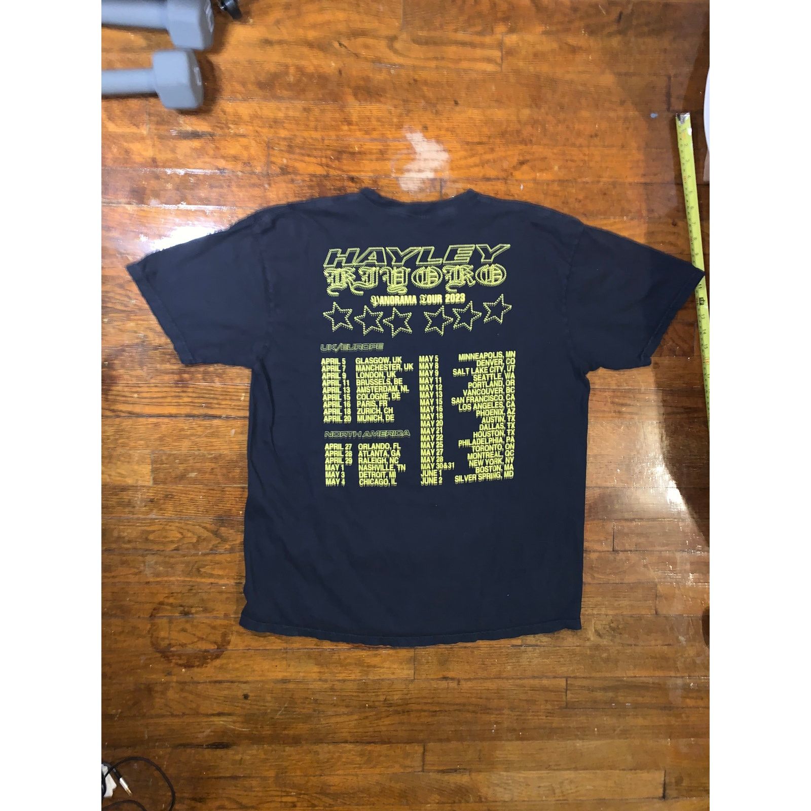 Band Tees Hayley Kiyoko Panorama Tour 2023 T Shirt XL Black Size US XL / EU 56 / 4 - 4 Thumbnail