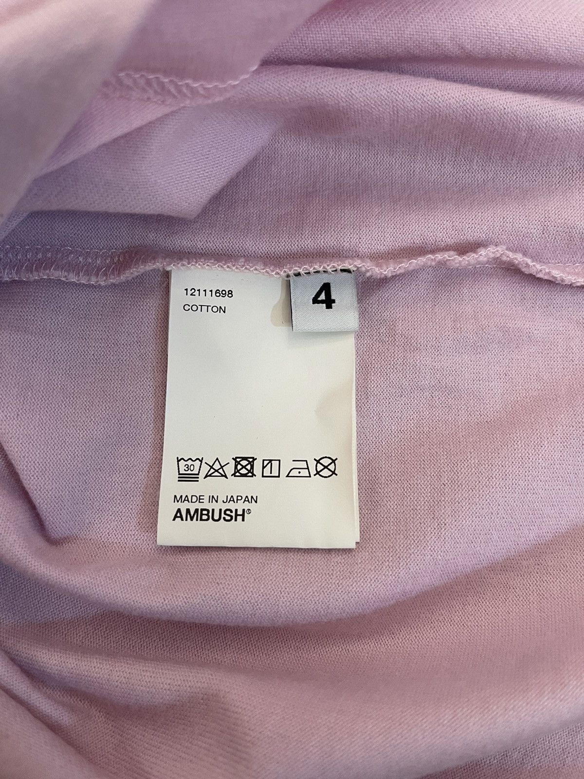 Ambush Design Ambush Logo Tee Pink Size US M / EU 48-50 / 2 - 6 Thumbnail