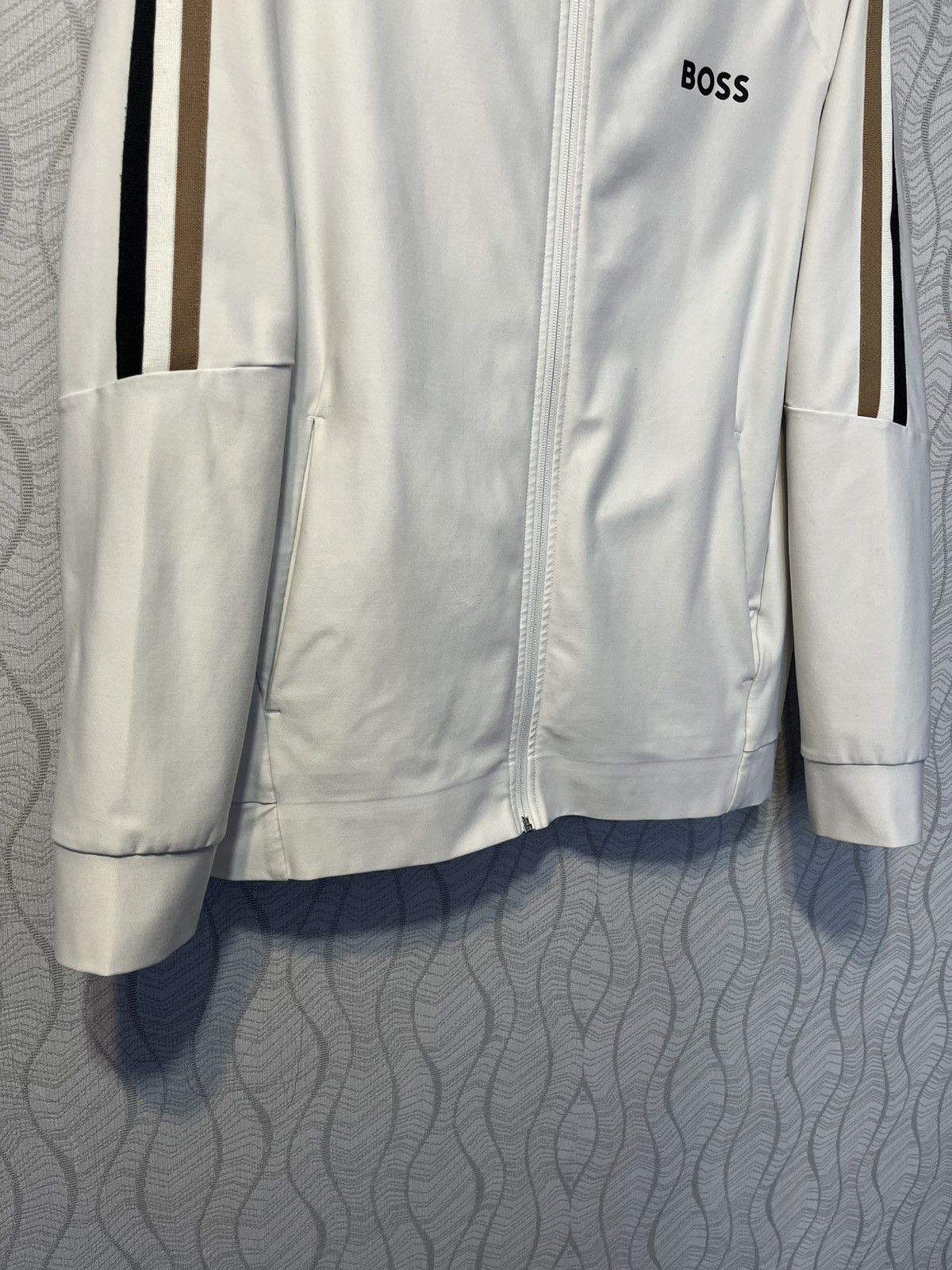 Hugo Boss BOSS x Matteo Berrettini Zip Hoodie Track Jacket Size L Size US L / EU 52-54 / 3 - 4 Thumbnail