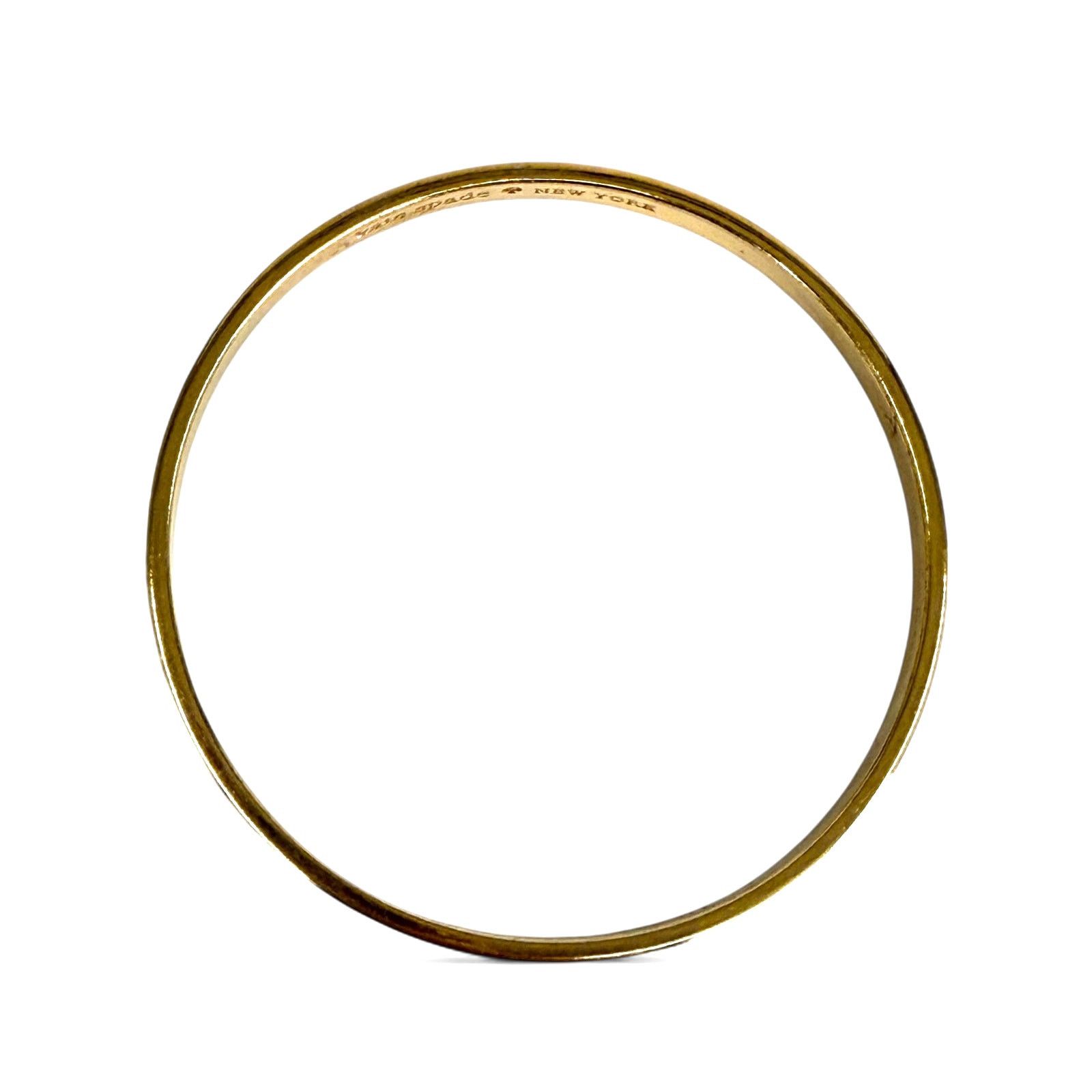 Kate Spade Kate Spade Heart Of Gold Idiom Bangle Bracelet Size ONE SIZE - 5 Thumbnail