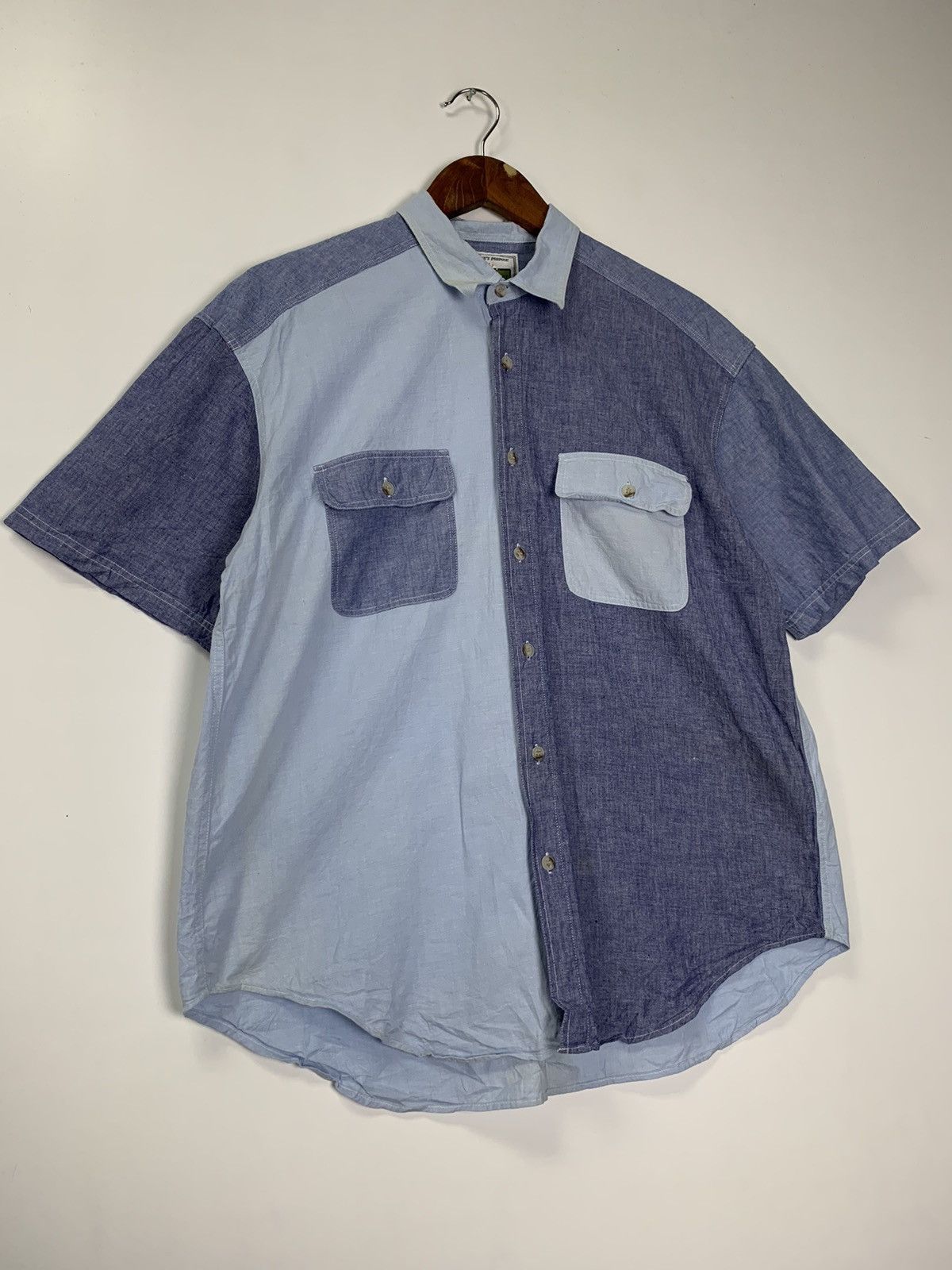 Japanese Brand × Vintage Vintage button up Size US L / EU 52-54 / 3 - 3 Thumbnail