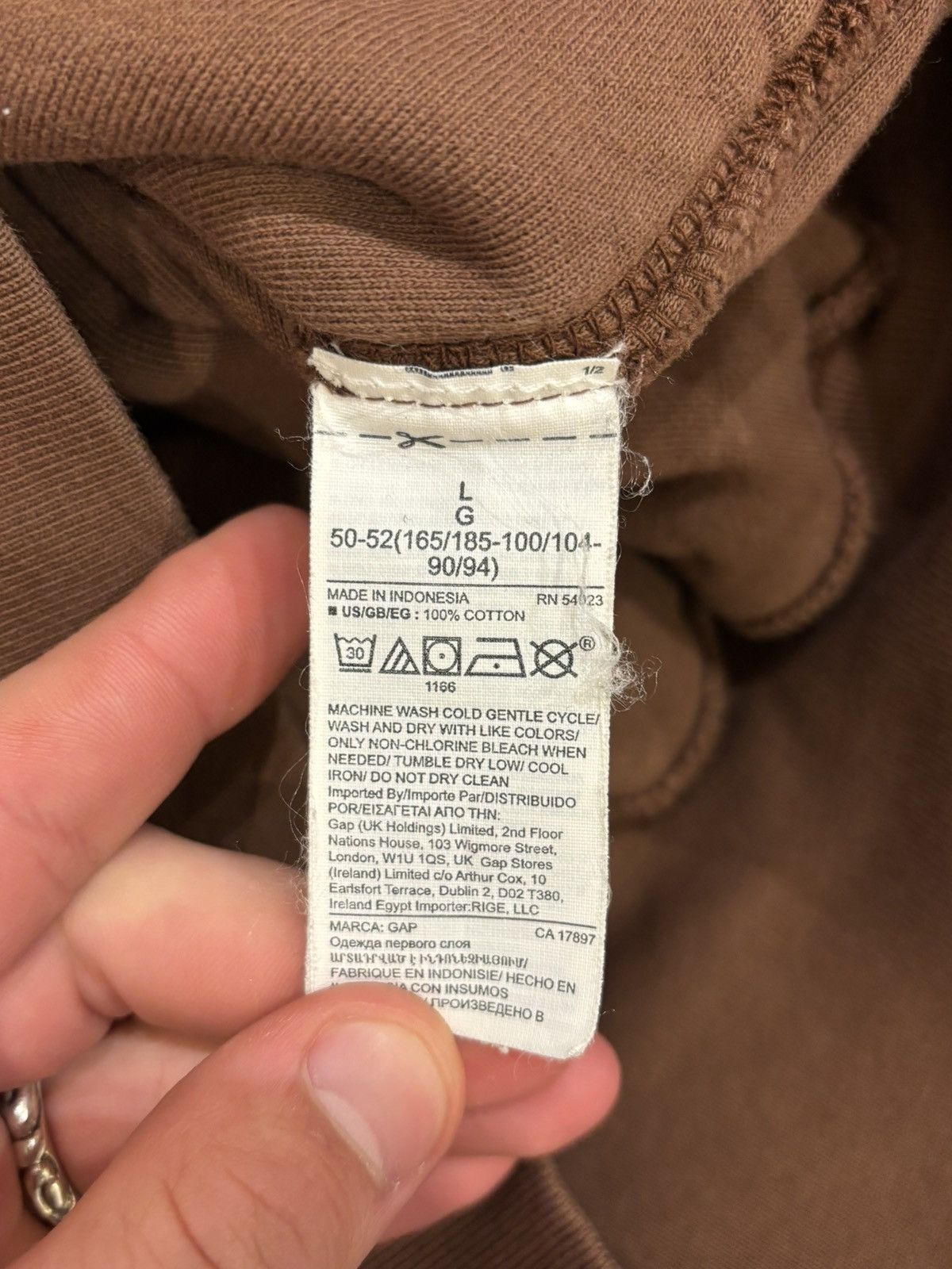 Gap × Yeezy Yeezy X Gap Pullover Hoodie Size US L / EU 52-54 / 3 - 6 Thumbnail