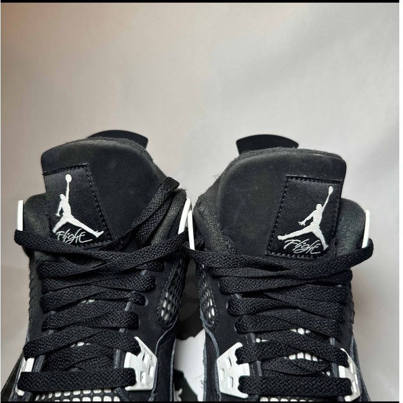 Jordan Brand × Nike Size 7 Nike Air Jordan 4 Retro GS White Thunder Men's Shoes Size US 7 / EU 40 - 9 Thumbnail