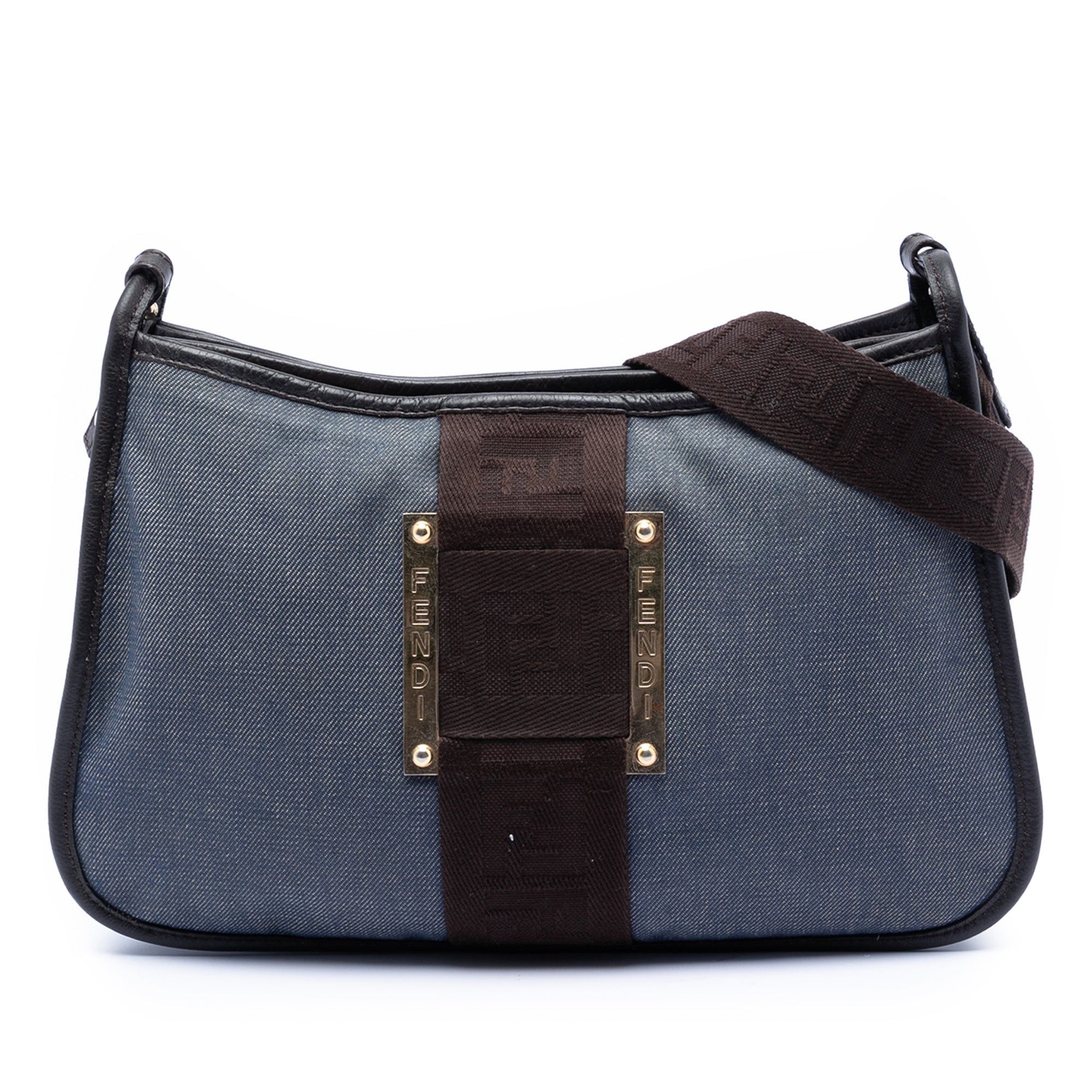 Denim Pochette Crossbody