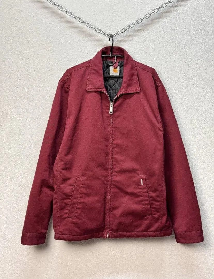 Carhartt Carhartt Vintage Jacket Red Arctic Work Coat Size US XL / EU 56 / 4 - 2 Thumbnail