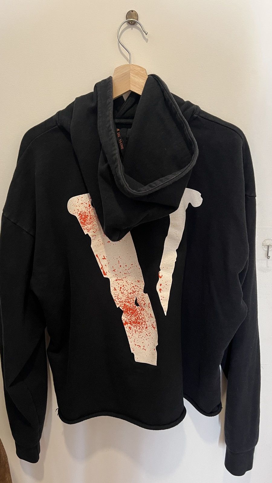 Vlone Vlone FRIENDS - First 48 Hoodie (Black) Size US M / EU 48-50 / 2 - 2 Thumbnail