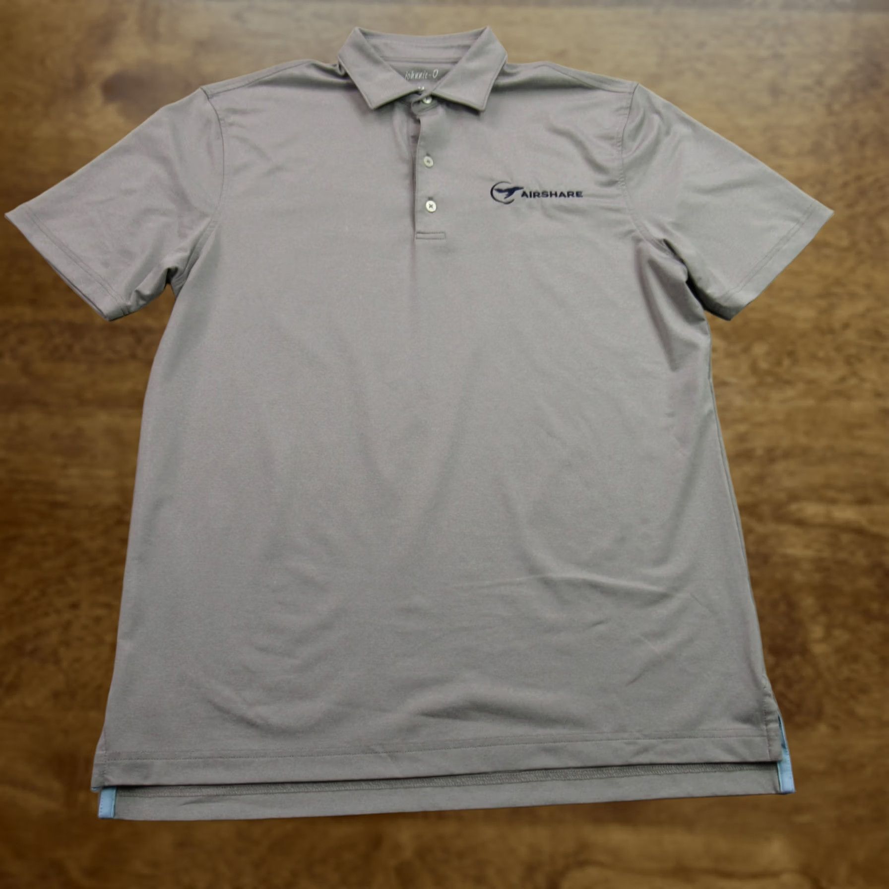 johnnie-O johnnie-O Shirt Mens Medium Short Sleeve Golf Polo Lightweight Gray Casual Size US M / EU 48-50 / 2 - 1 Thumbnail