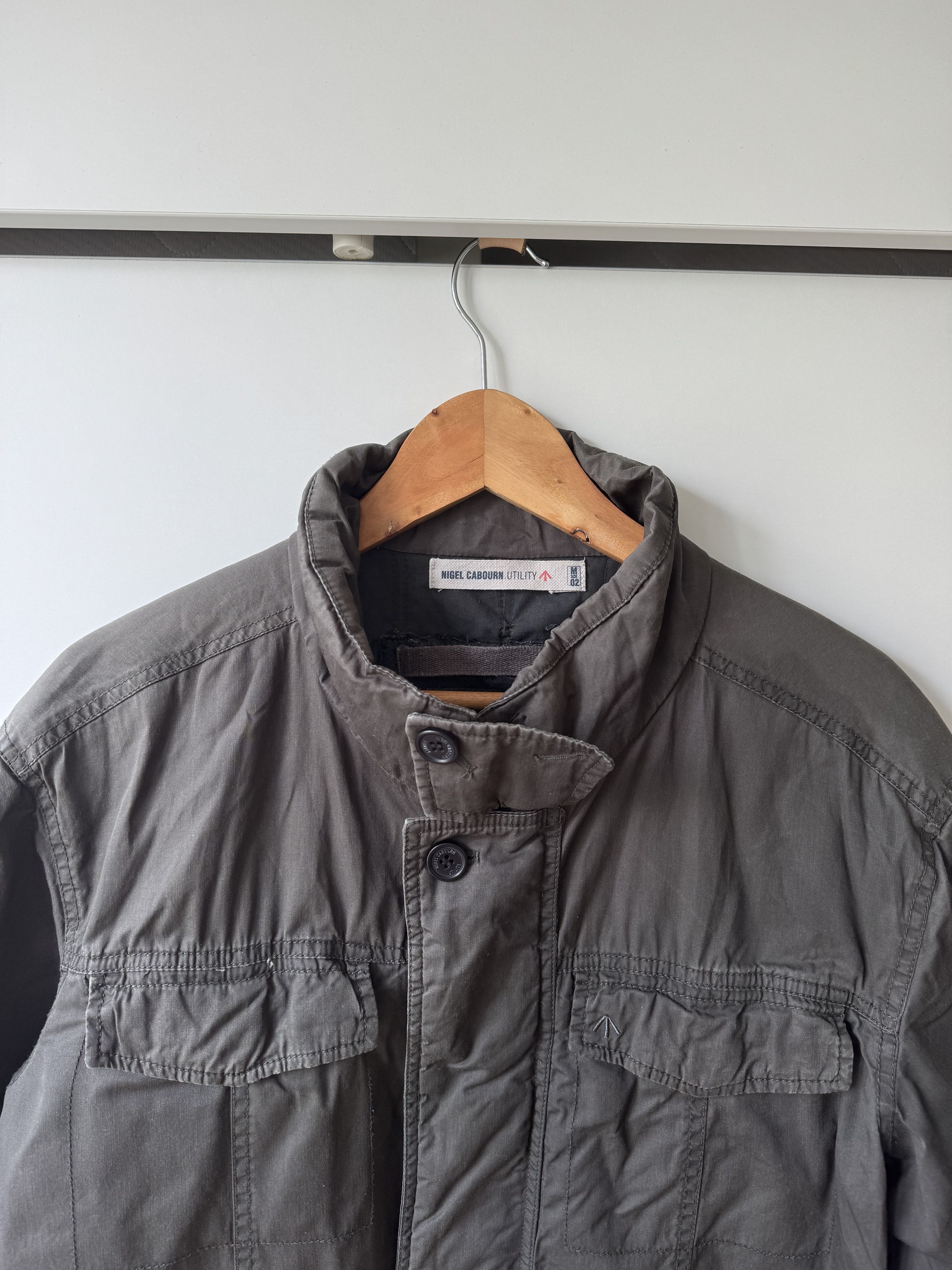 Nigel Cabourn [M] Utility Fatigue Jacket in Olive Size US M / EU 48-50 / 2 - 2 Thumbnail