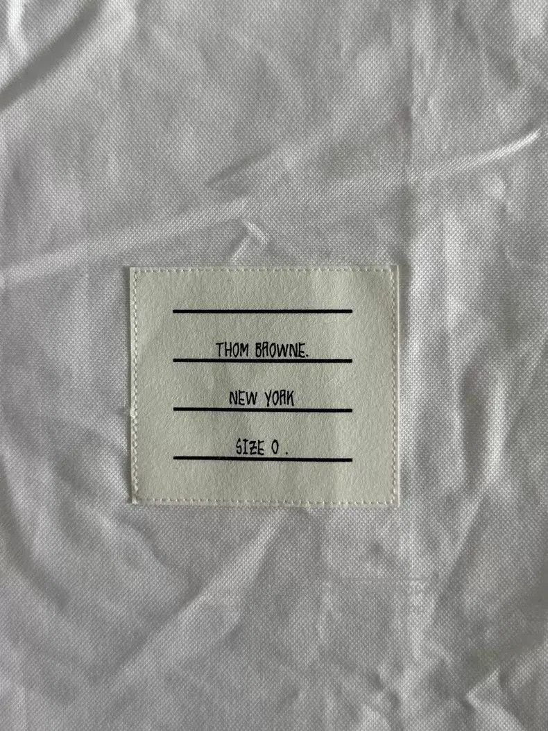 Thom Browne Thom Browne Cuffed Shirt Size US XS / EU 42 / 0 - 5 Thumbnail