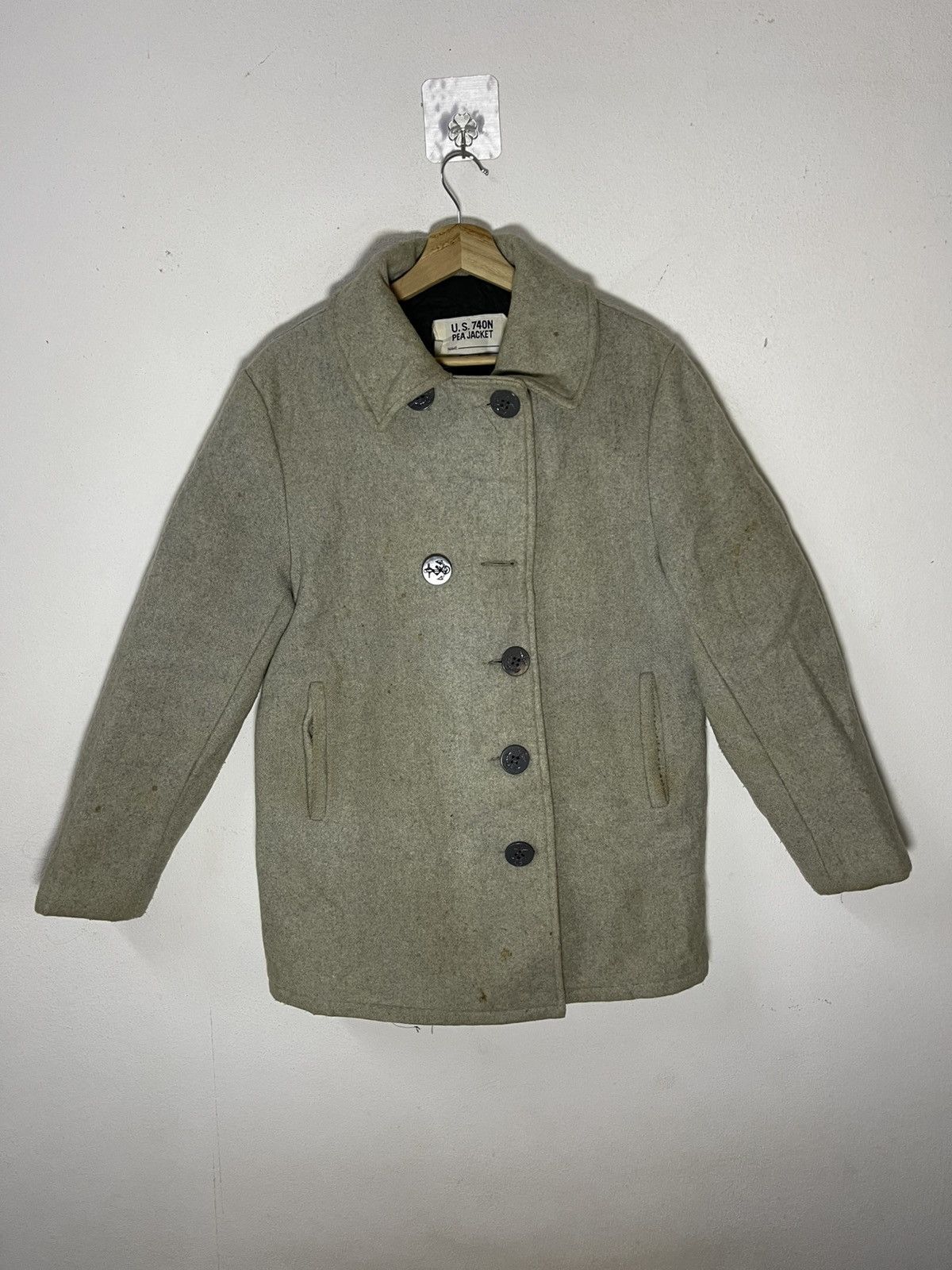 Schott Vintage Schott U.S. 740N Pea Jacket Size US M / EU 48-50 / 2 - 1 Thumbnail