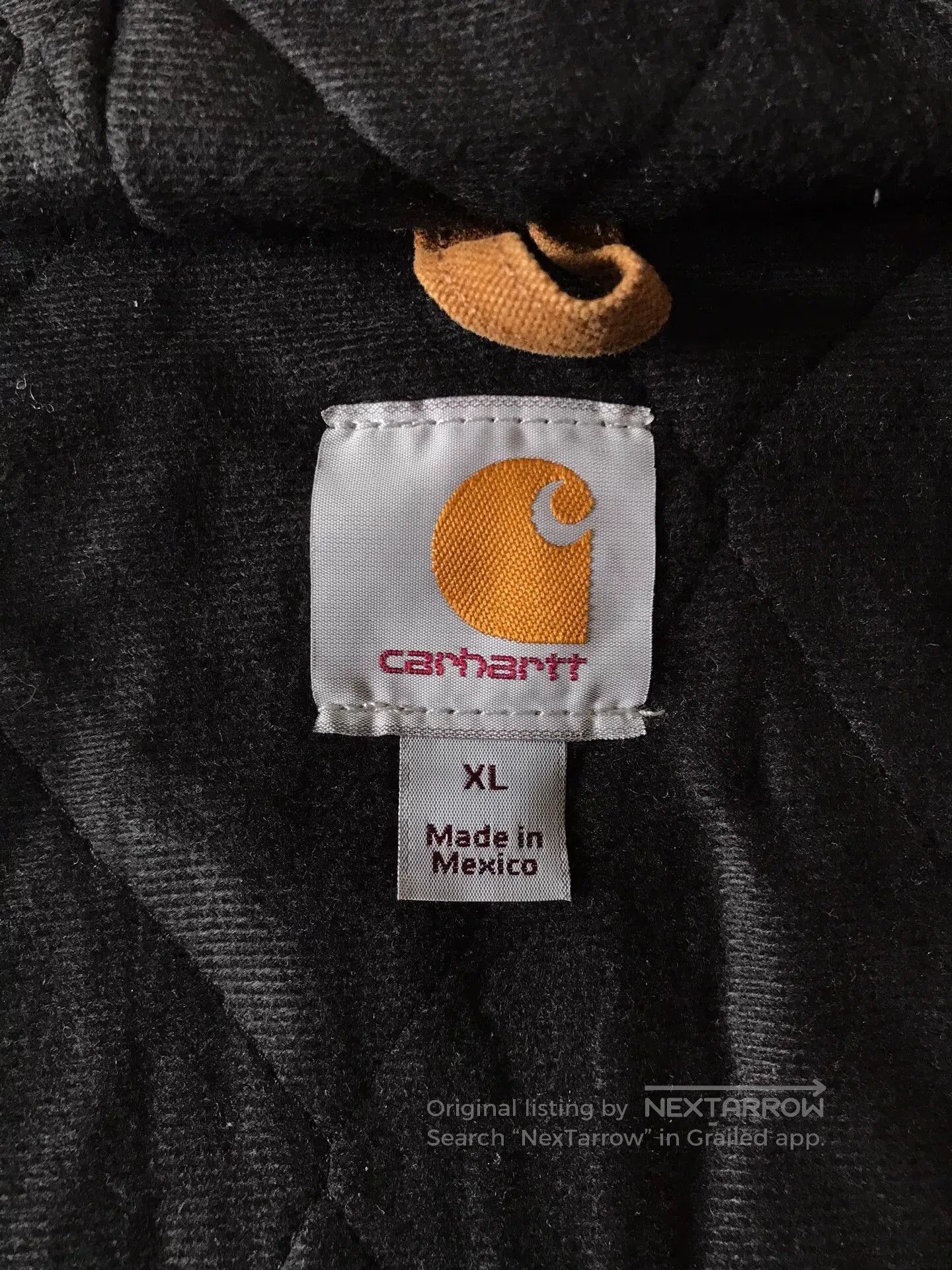 Carhartt Carhartt J130 Brown Hooded Work Jacket. Size US XL / EU 56 / 4 - 7 Thumbnail