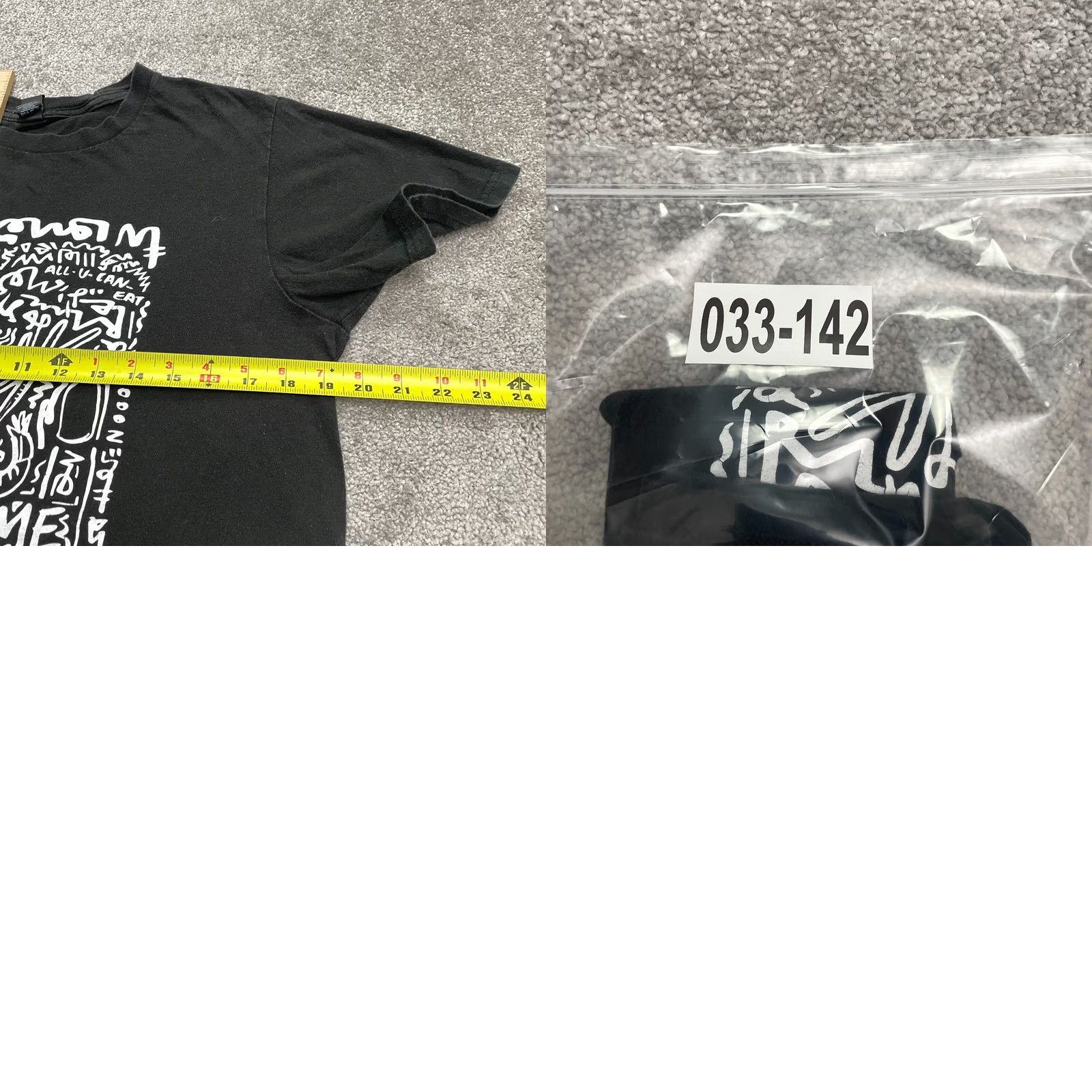 Vintage District Concept Tee Graphic T-Shirt Unisex M Black Crew Neck Short Sleeve Cotton Preshrunk Basic City Adults Womens Mens Size M / US 6-8 / IT 42-44 - 8 Thumbnail