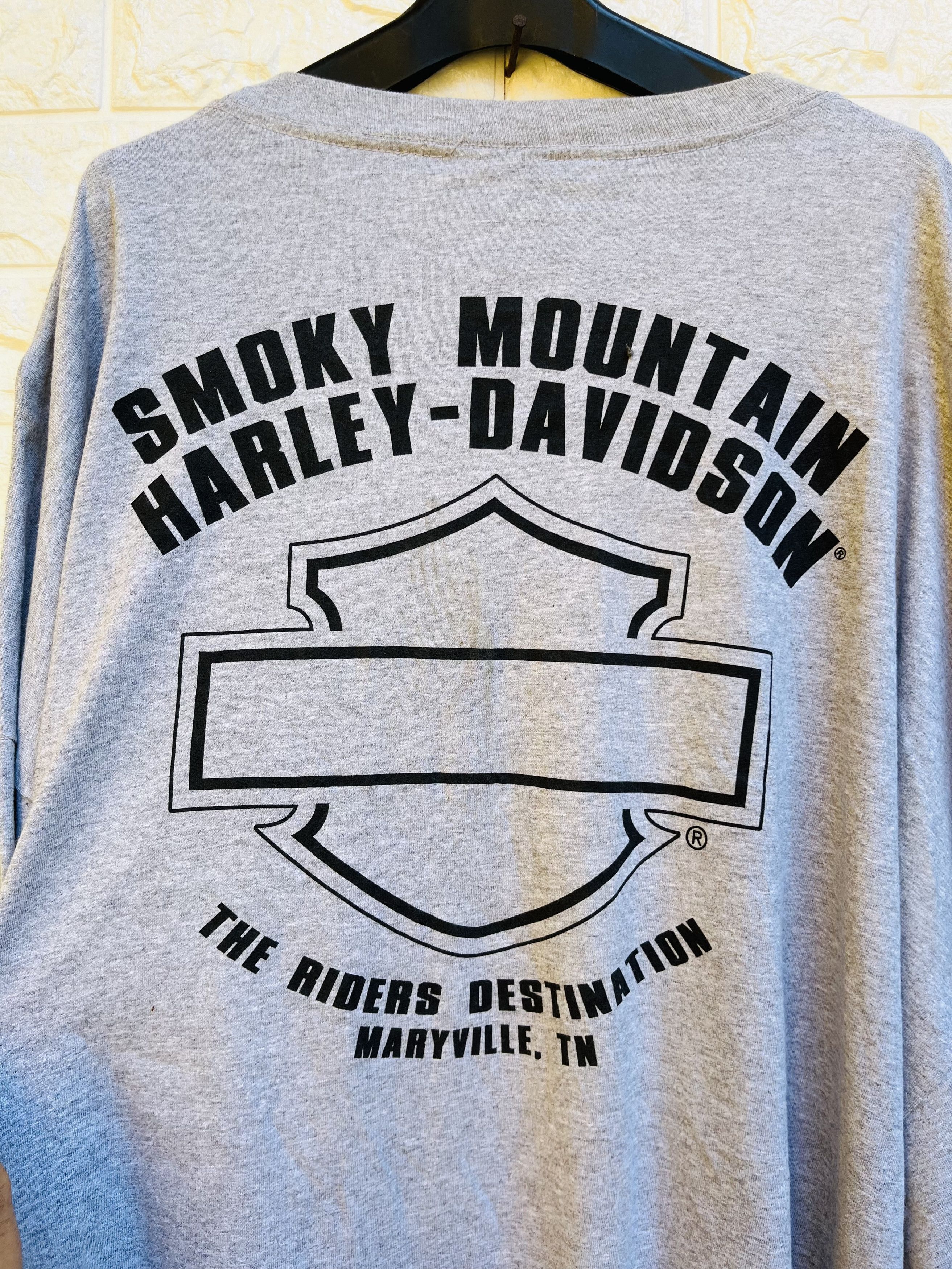 Harley Davidson Vintage Harley Davidson Big Size Motorcycle Fashion Style Size US XXL / EU 58 / 5 - 10 Thumbnail