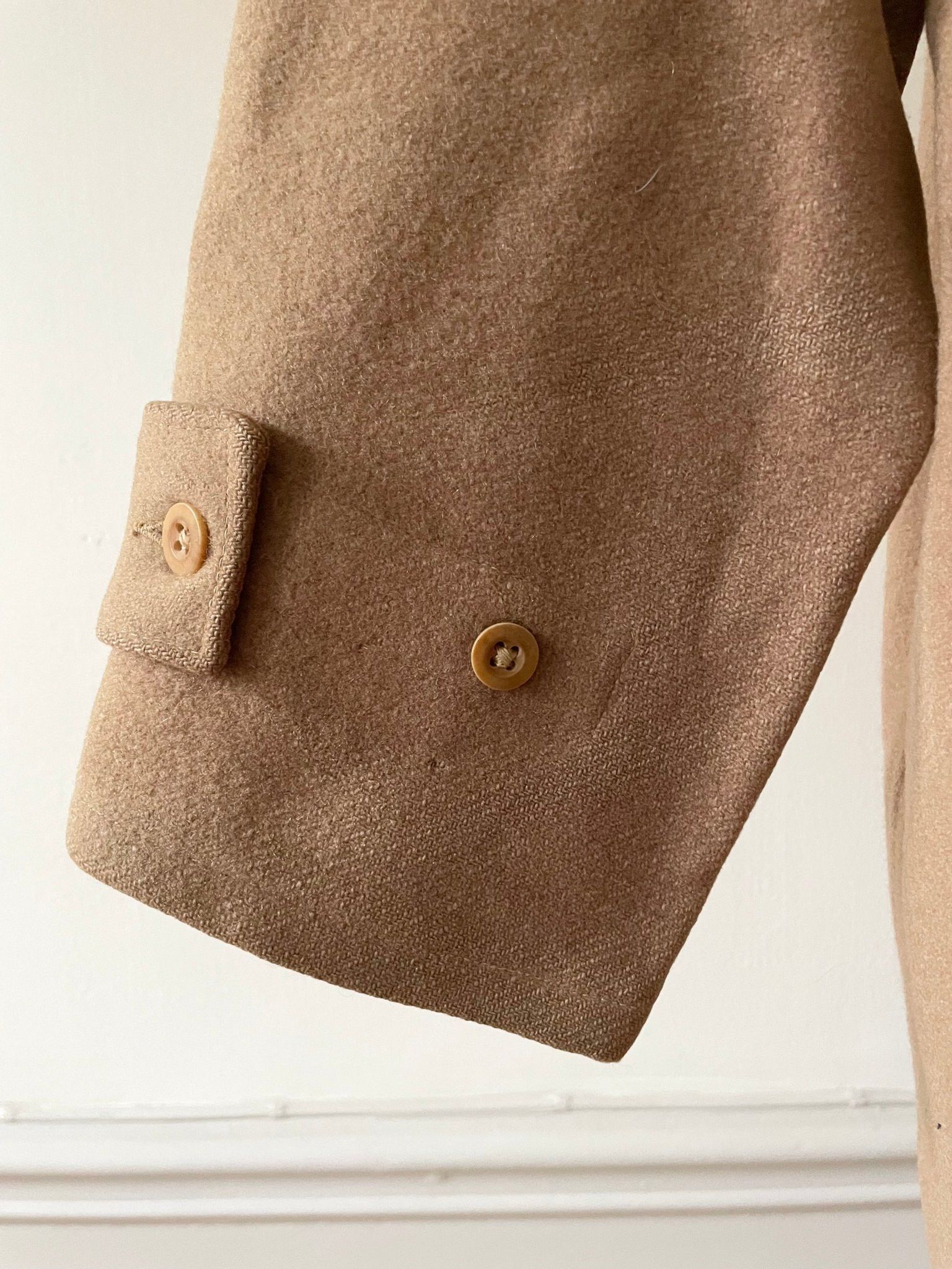 Vintage 1940's WWII British Royal Navy Duffel Coat - Large Size US L / EU 52-54 / 3 - 8 Thumbnail