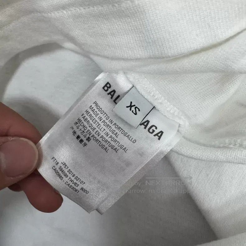 Balenciaga Balenciaga Eco-friendly White Green Short Sleeve Size US XS / EU 42 / 0 - 5 Thumbnail