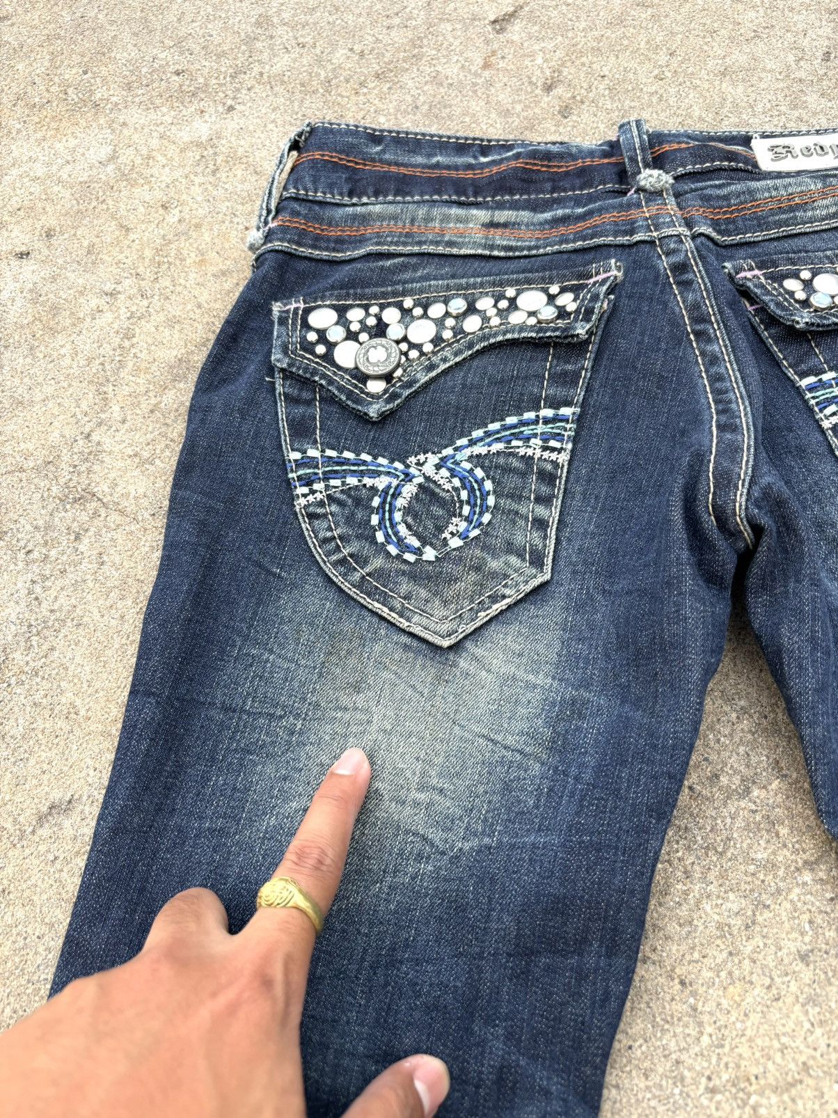 If Six Was Nine REDPEPPER JEANS FLARED BOOTCUT Size 29" - 13 Thumbnail