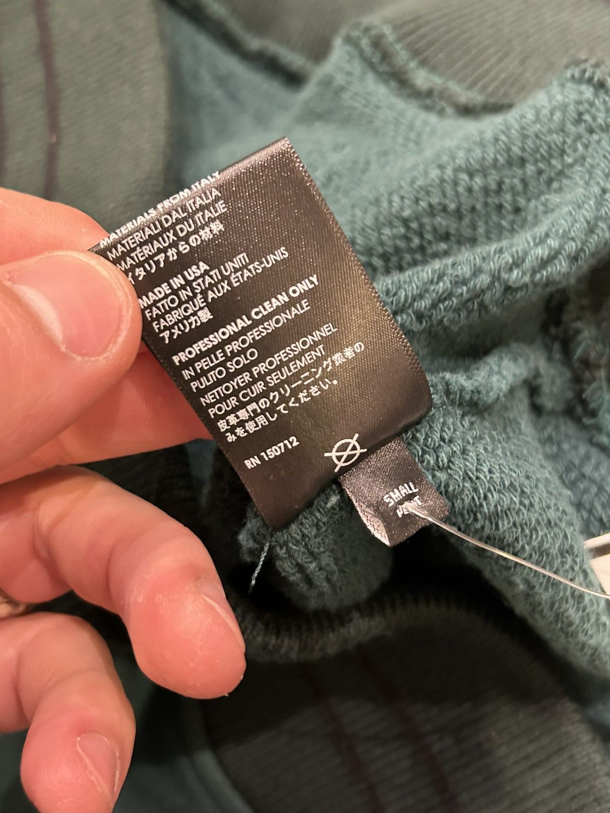 Amiri Amiri Loose Fit Hoodie - Green Size US S / EU 44-46 / 1 - 5 Thumbnail