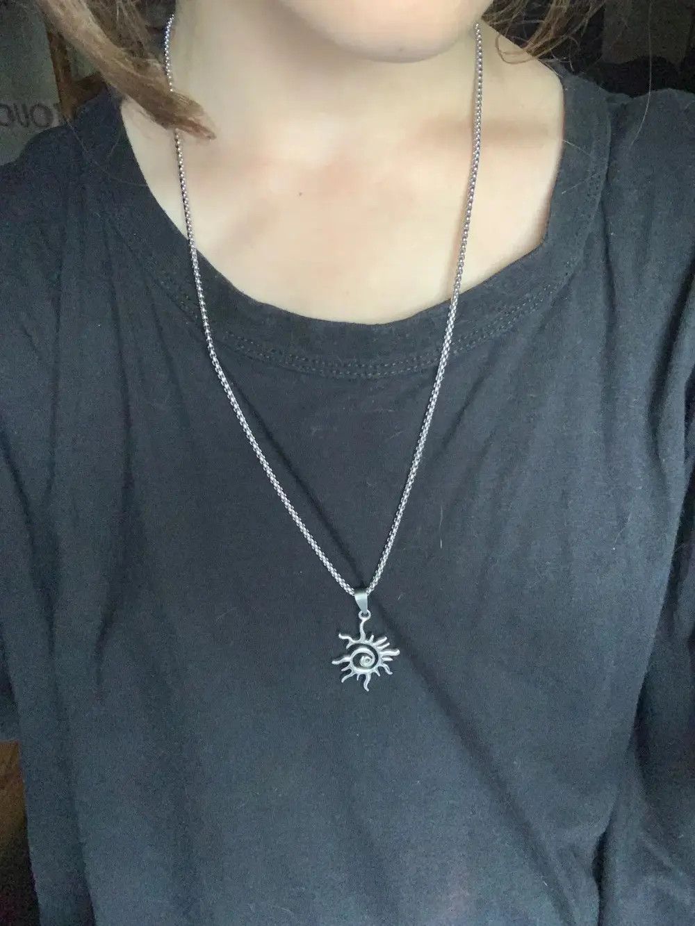 Jewelry Sun Pendant Necklace Size ONE SIZE - 4 Thumbnail