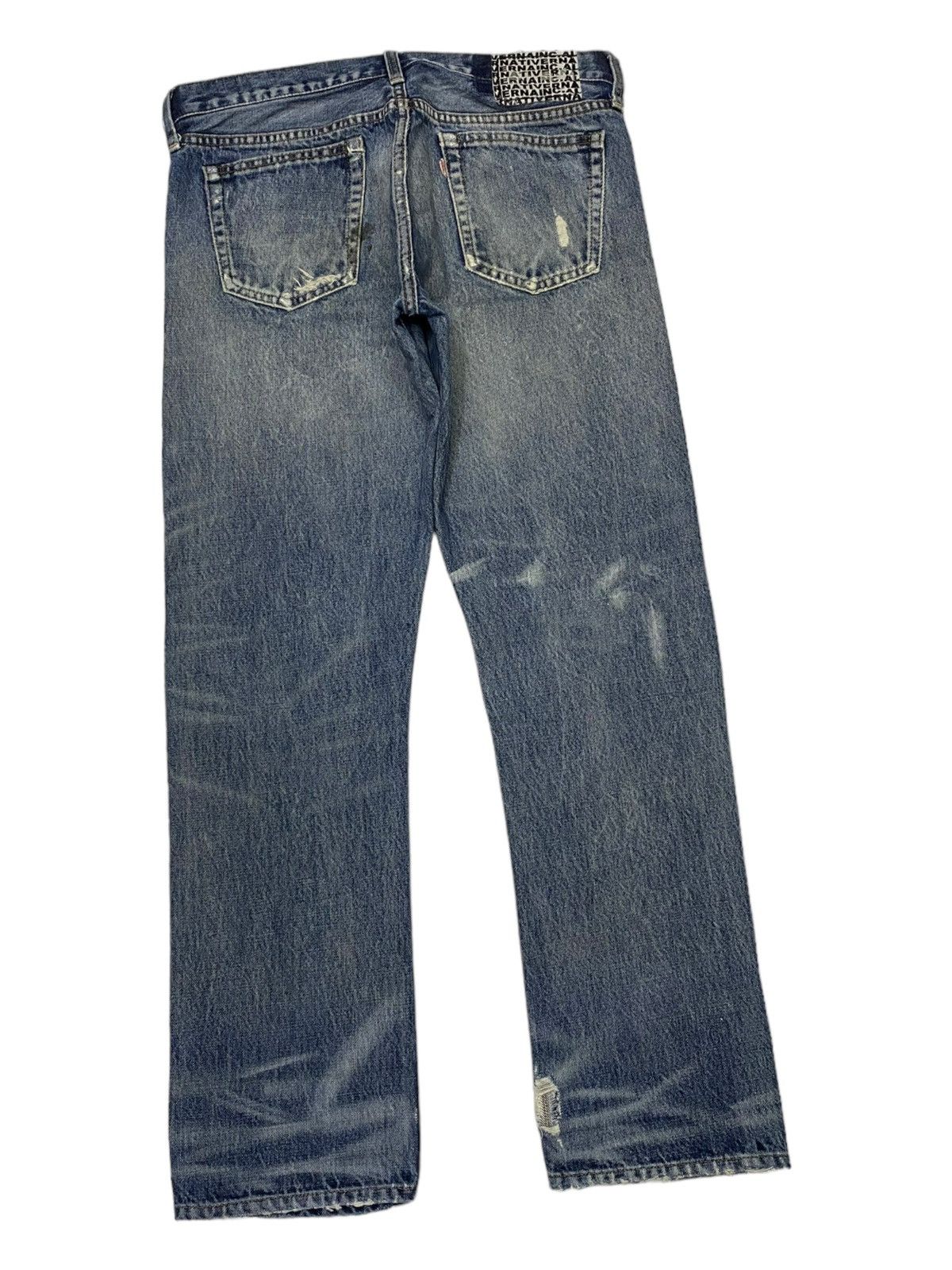 Japanese Brand 🔥RNA JAPANESE DENIM UNDERCOVER STYLE DESIGN JEANS Size US 33 - 4 Thumbnail