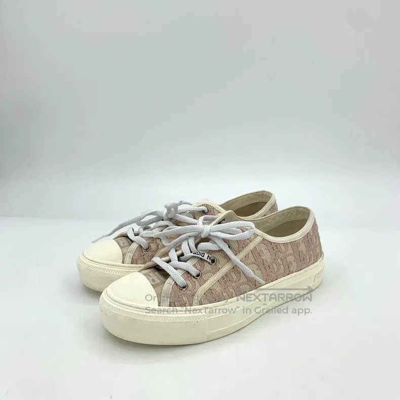 Dior Dior Colour block logo jacquard lacing casual flat shoes b Size US 6.5 / IT 36.5 - 1 Thumbnail