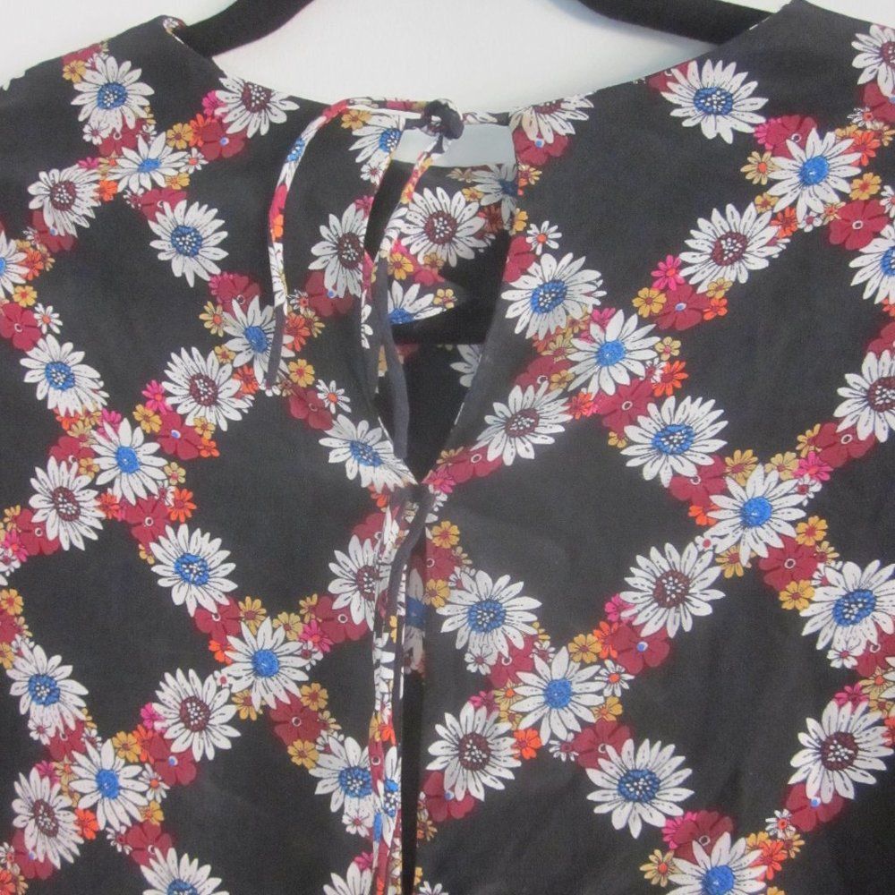 Sandro Sandro Rony Silk Floral Dress Size 1 Size S / US 4 / IT 40 - 12 Thumbnail