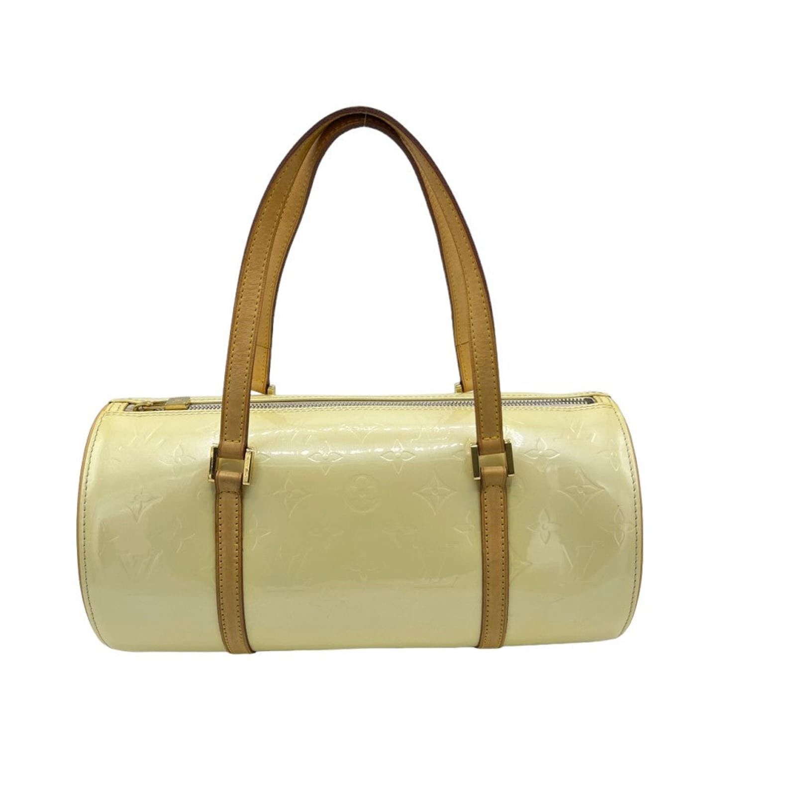 image of Louis Vuitton Handbag Bedford Verni Beige / Cream, Women's