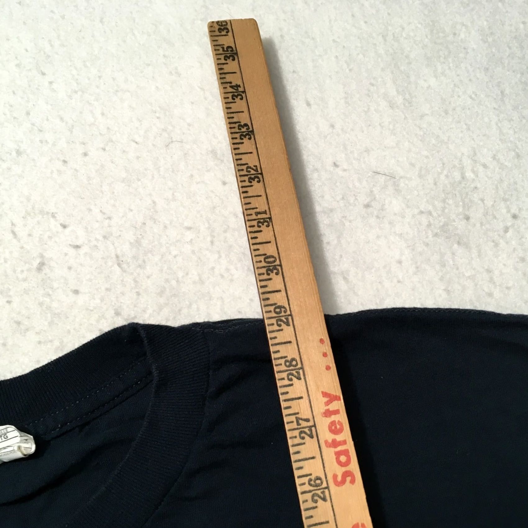 Vintage embroidered spellout Hollywood Shirt Mens XL Slim Blue Size US XL / EU 56 / 4 - 7 Thumbnail