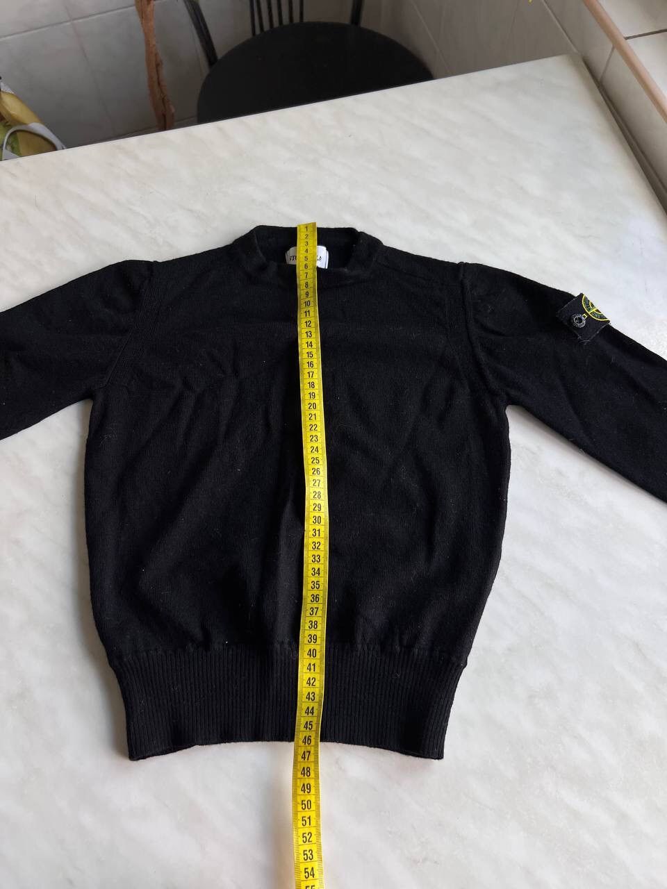Stone Island Stone island Junior wool sweater black pullover jumper age 8 Size US S / EU 44-46 / 1 - 12 Thumbnail