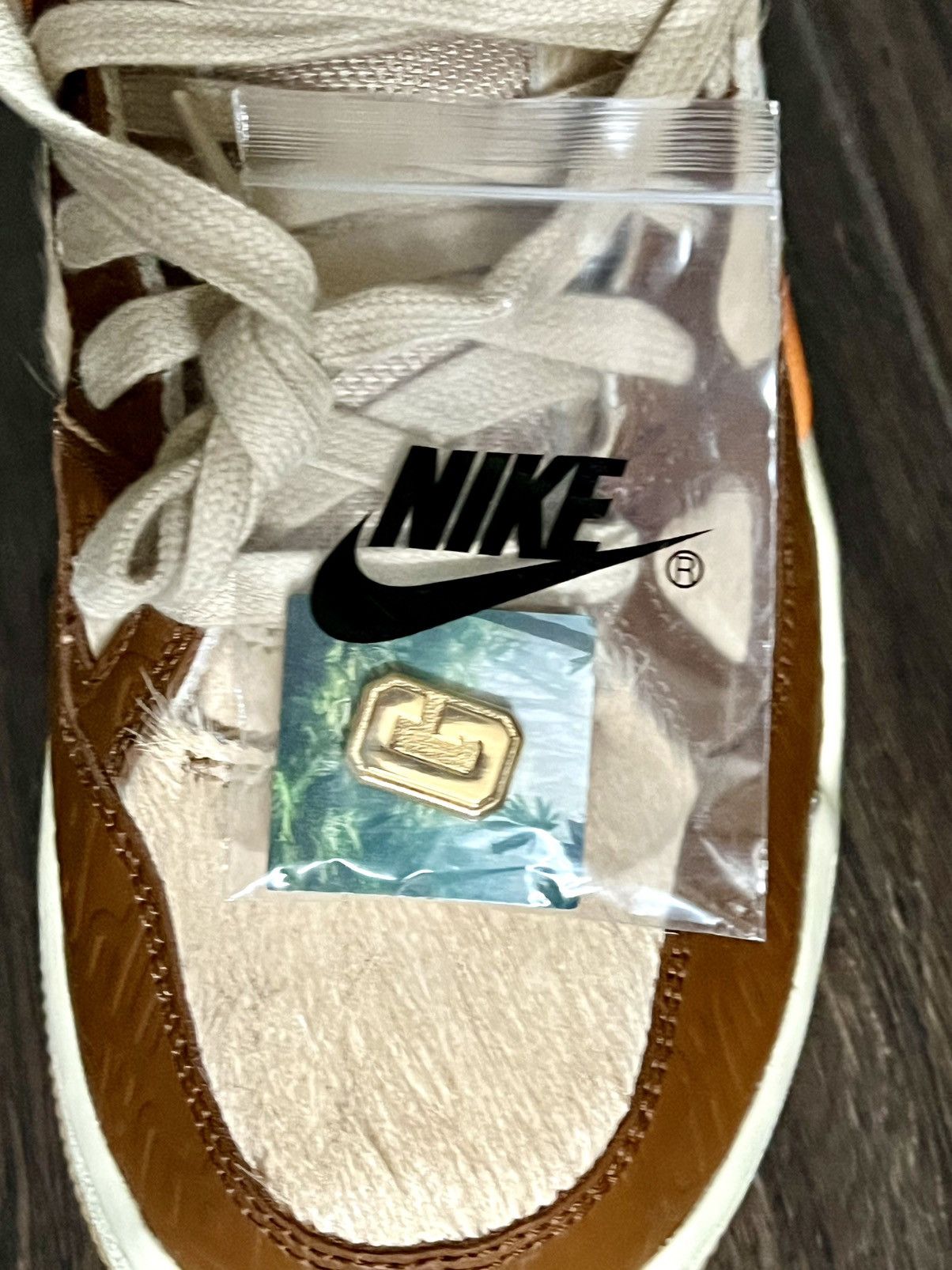 Nike Nike x Nigo Air Force3 Light British Tan 10.5 Size US 10.5 / EU 43-44 - 2 Thumbnail