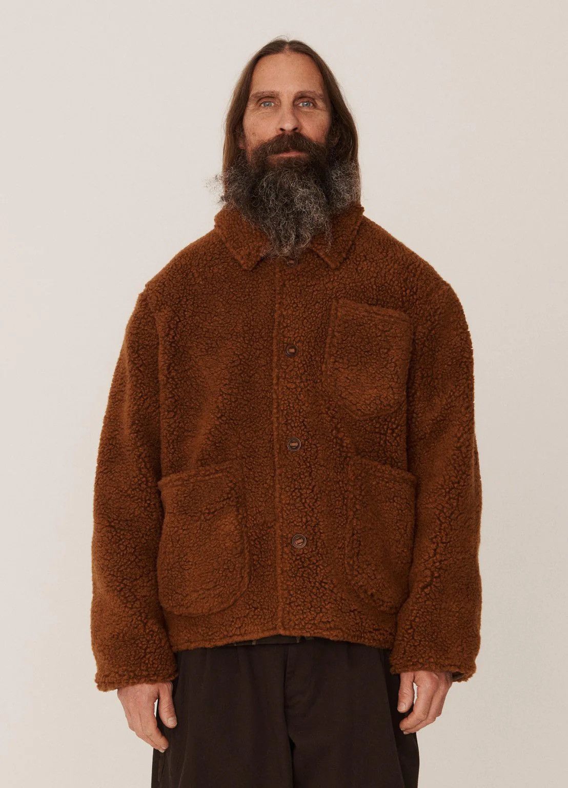 YMC !DS! SS23 YMC Labour Chore Rust Work Jacket Size US L / EU 52-54 / 3 - 7 Thumbnail